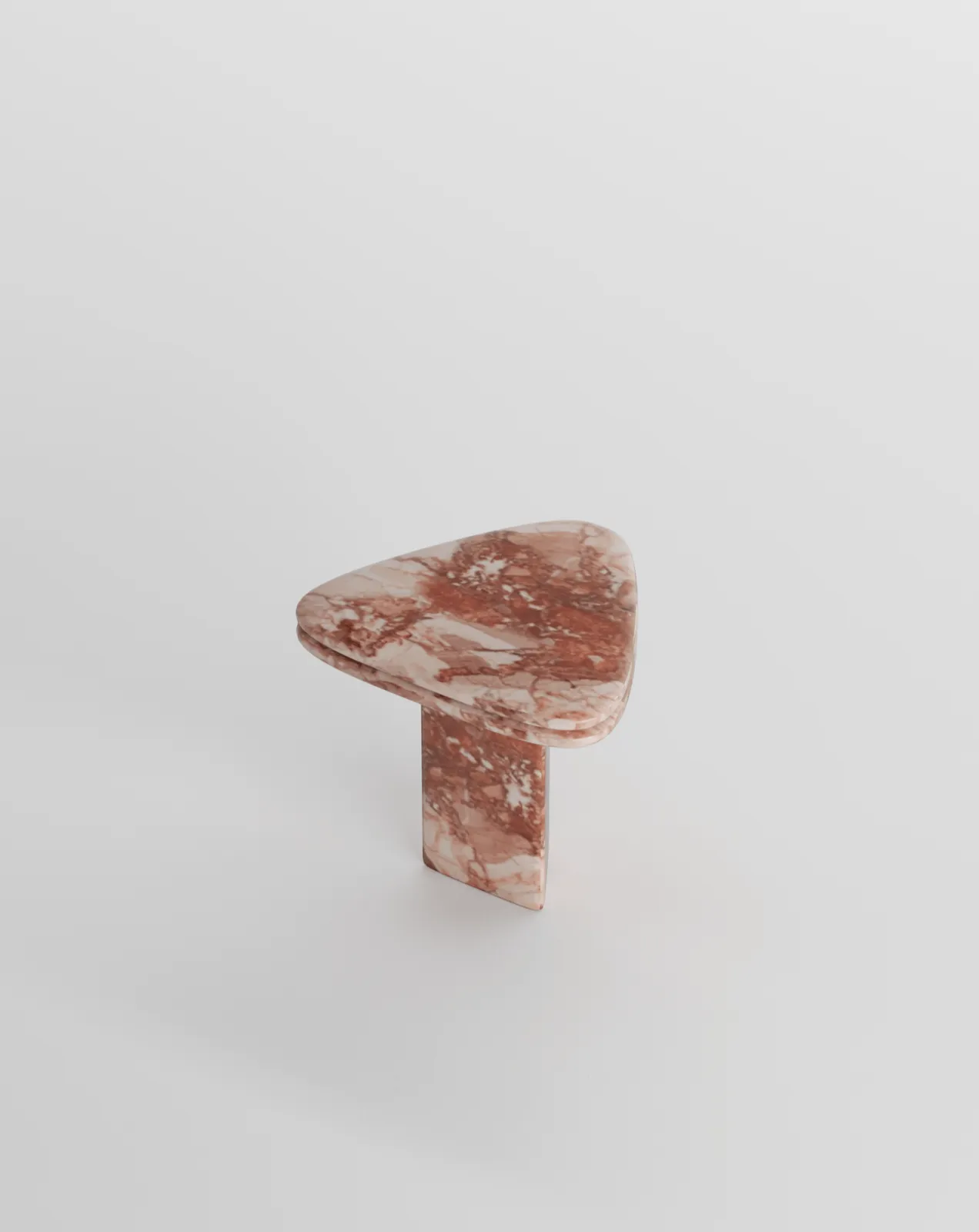 Autumn End Table   Breccia Pernice Marble