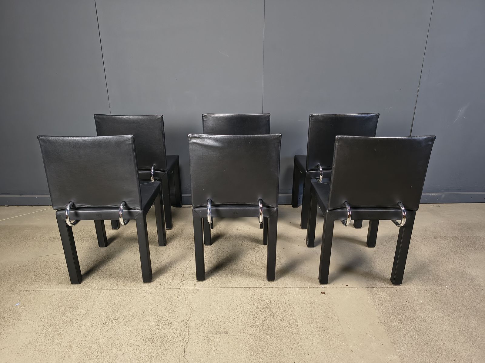 Arcadia Dining Chairs By Paolo Piva For B& B Italia Set Of 6 photo vintage