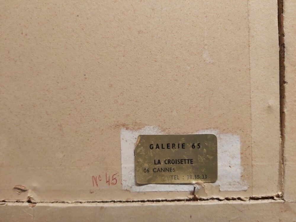 photo furniture Water Colour By Yves Brayer (French, 1907 1990)