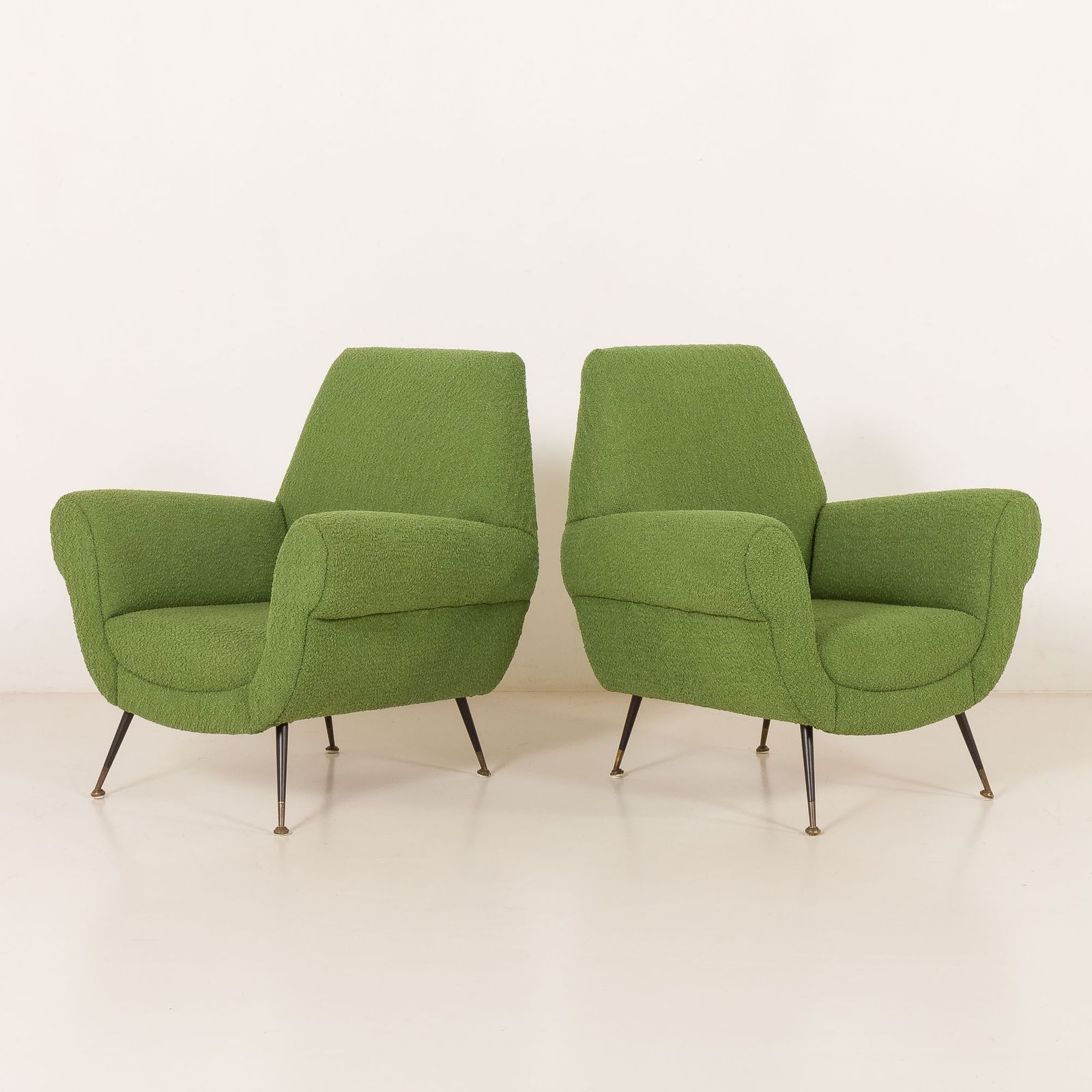 Gigi Radice Attr To. Lounge Chairs, Set Of Two, 1960s photo buy