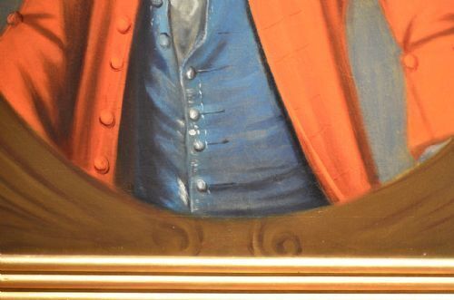 English School 18th Century Portrait Of A Young Man photo Art