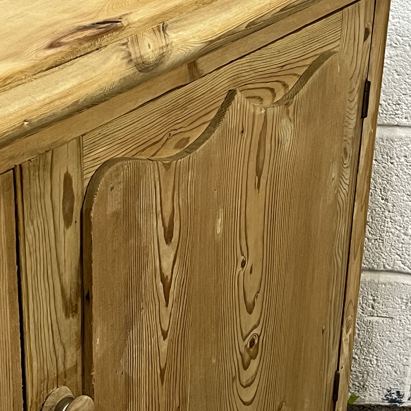 Small Edwardian Pine Chiffonier With 3 Drawers photo 539.0