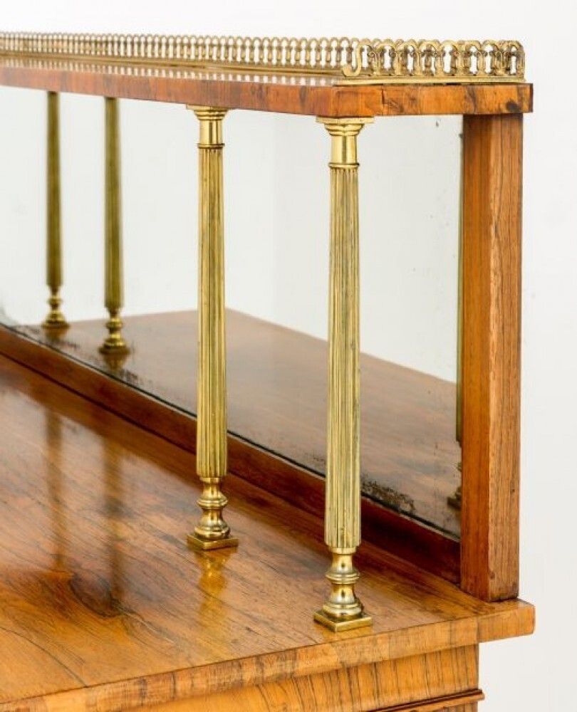 William IV Bookcase In Rosewood Open Front 19th Century Antique photo buy