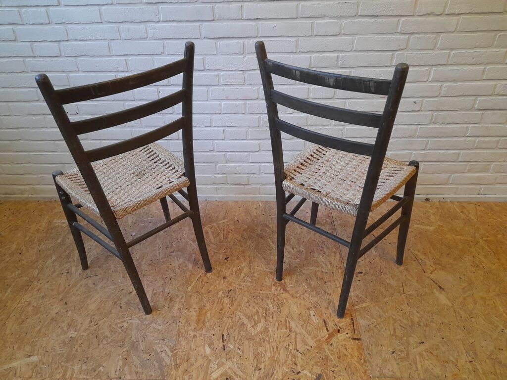 Pair Of Italian Bistro Chairs photo Furniture