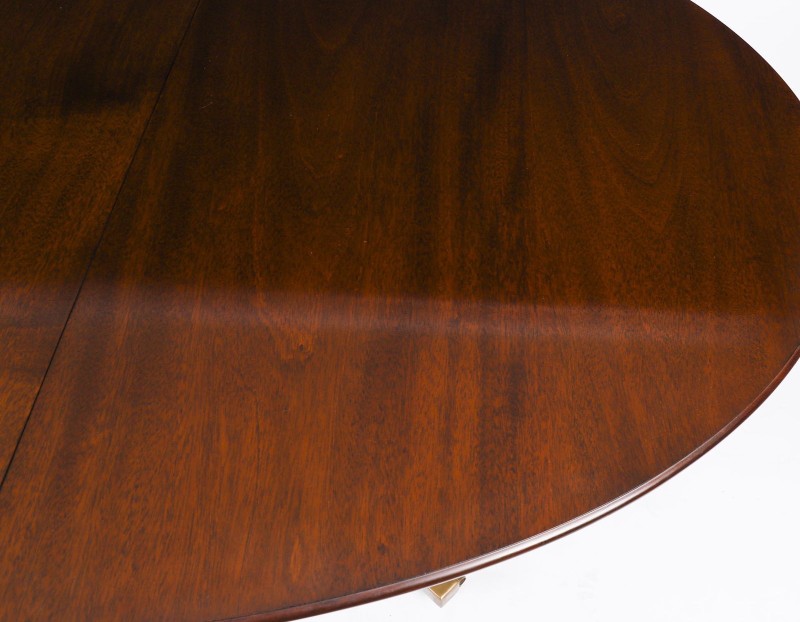 3250.0 William Tillman Oval Regency Revival Dining Table Set 20th C photo