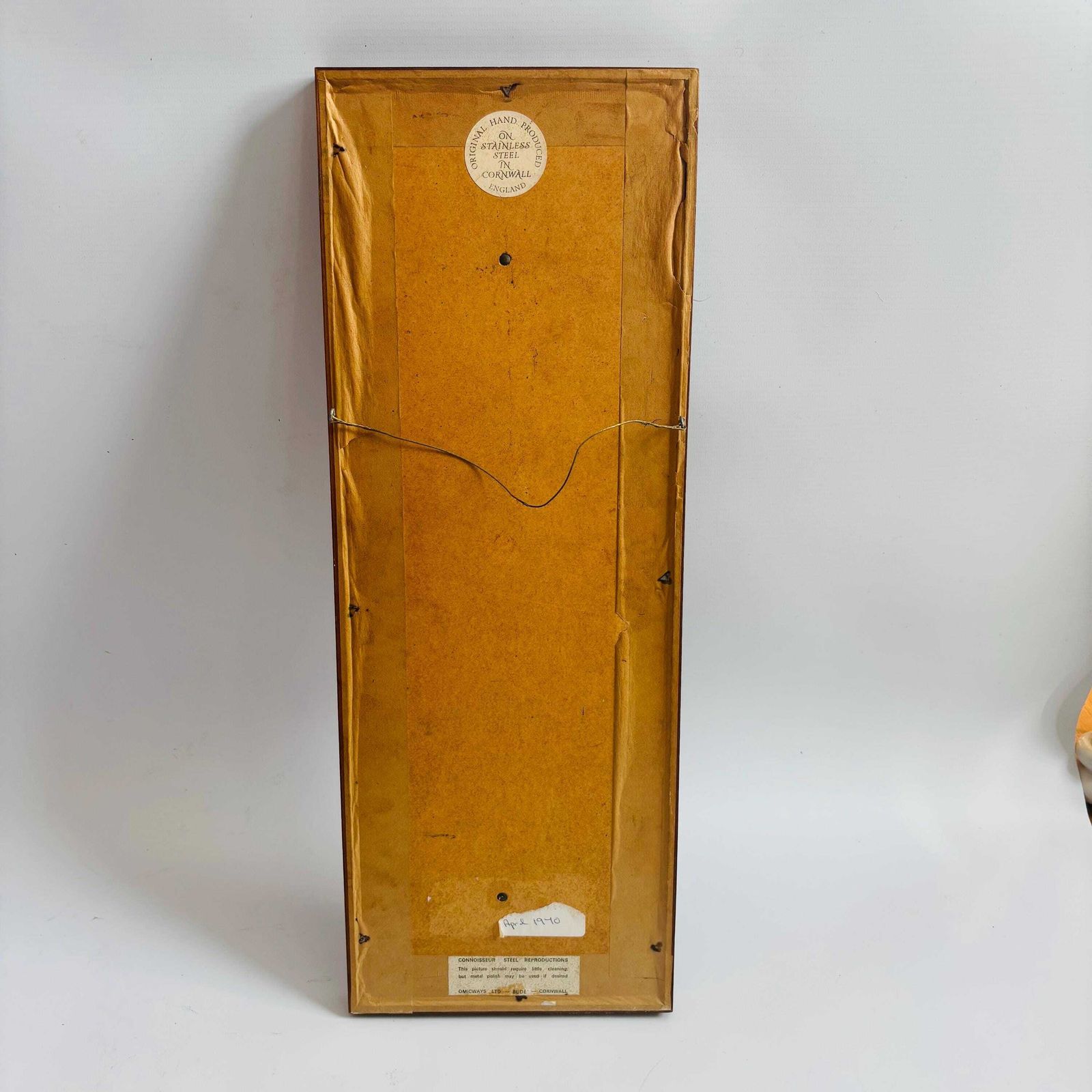 1970s Stainless Steel Earl Of Warwick Art   Cornish Contemporary Design photo for sale