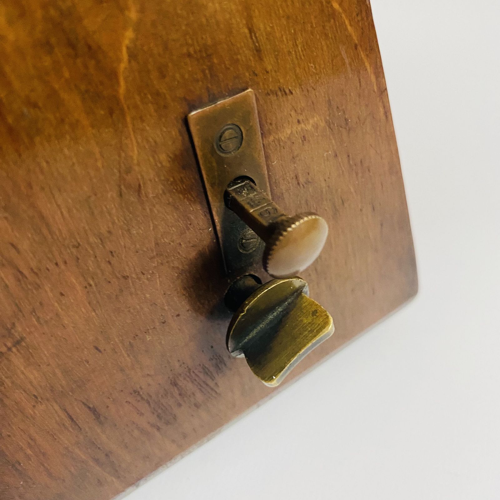 Antique Maelzel Metronome: French Mahogany With Bell (Damaged) Missing Brass Plaque And Base Cover photo Home Decor