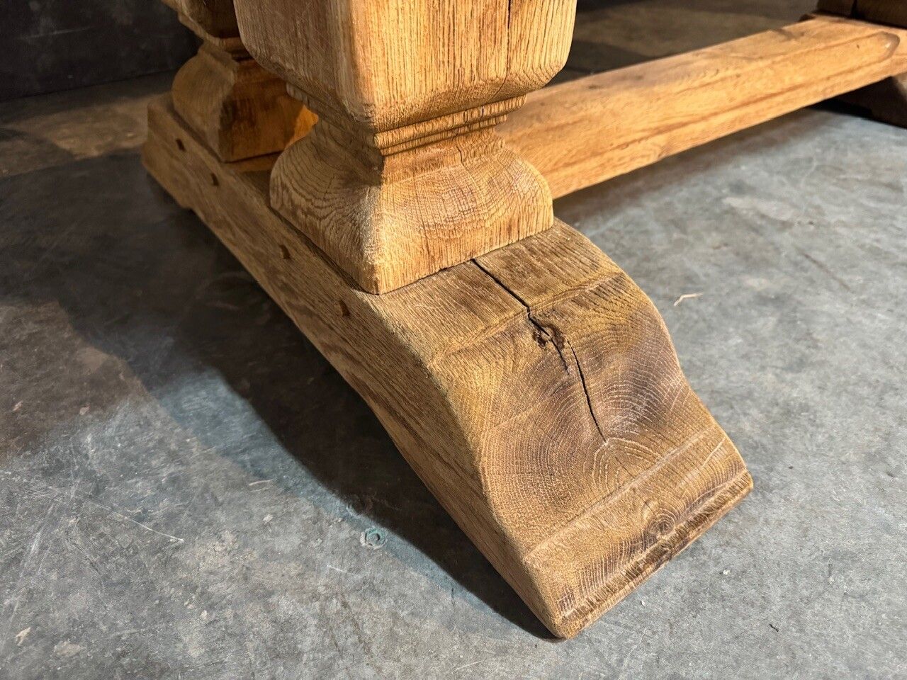 photo for sale Large 3 Meter French Oak Farmhouse Dining Table