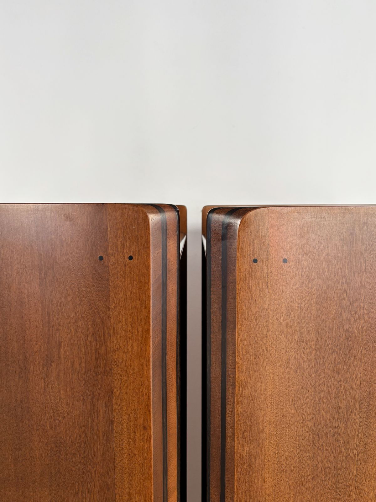 Afra & Tobia Scarpa For Maxalto Wood And Leather Storage "Artona "Serie, Italy 1970s photo 7800.0