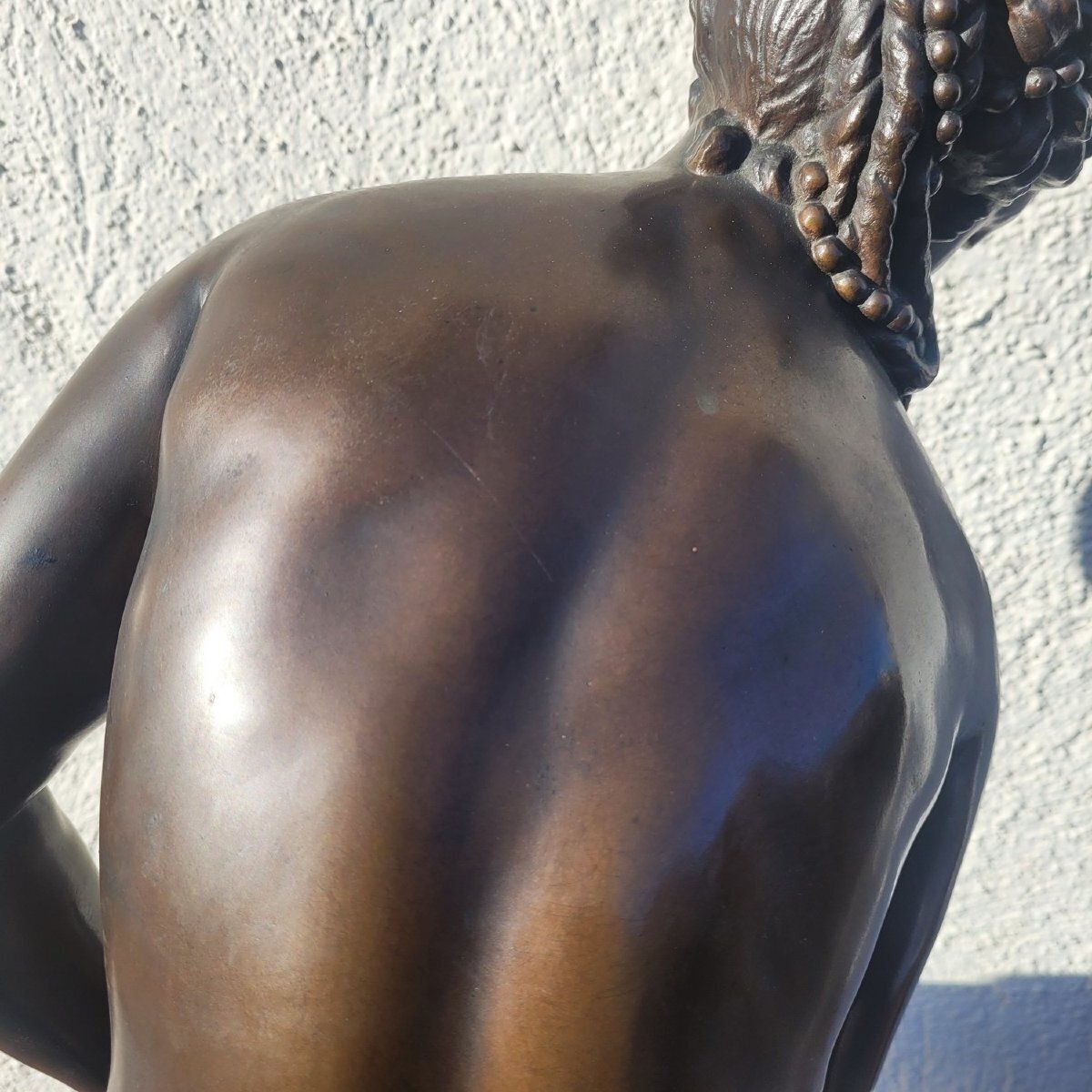 Allegrain   Barbedienne, Venus At The Bath, Signed Bronze, 19th Century photo 3700.0