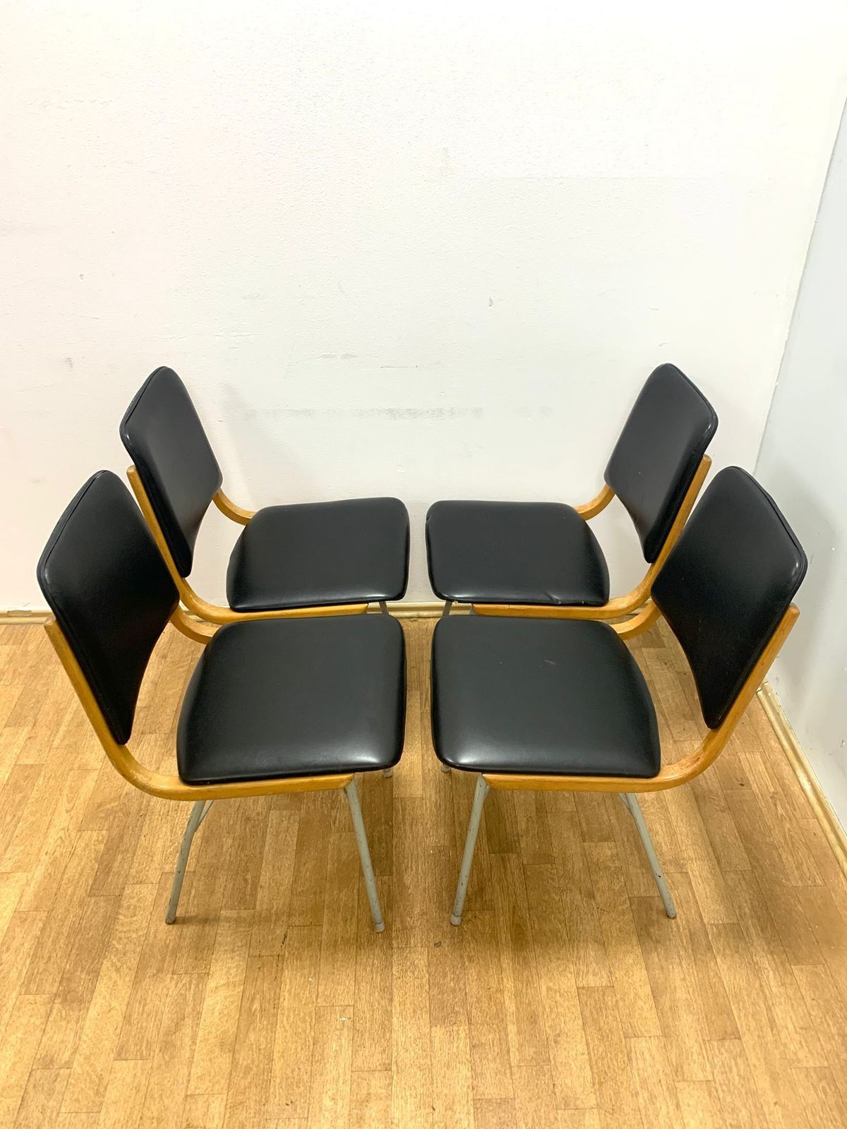 Mid Century Dining Chairs By Miroslav Navrátil For Ton, 1960s (Set Of 4) photo 782.0
