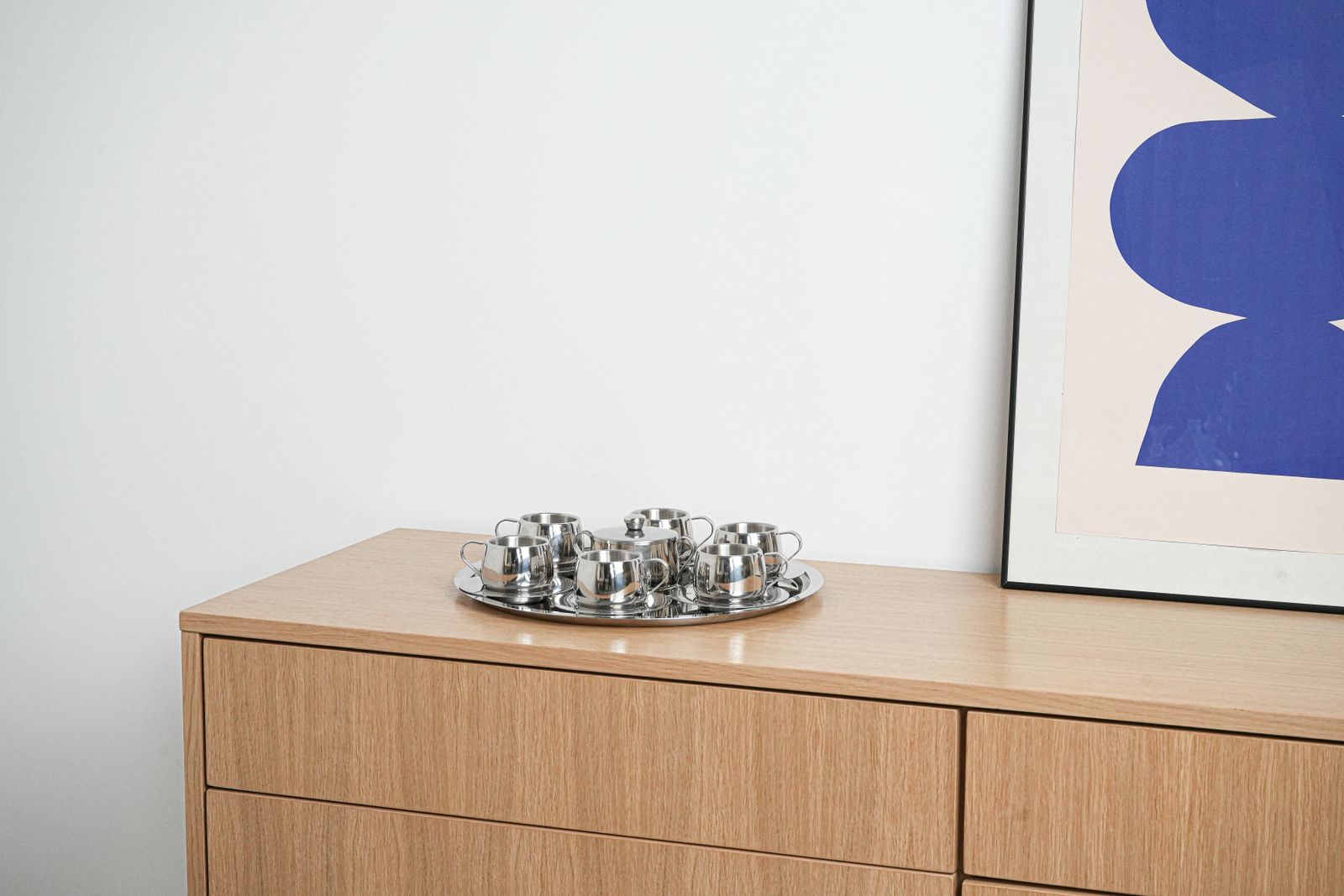 Coffee Set, Italian Design, 1980s, Manufactured In Italy photo furniture