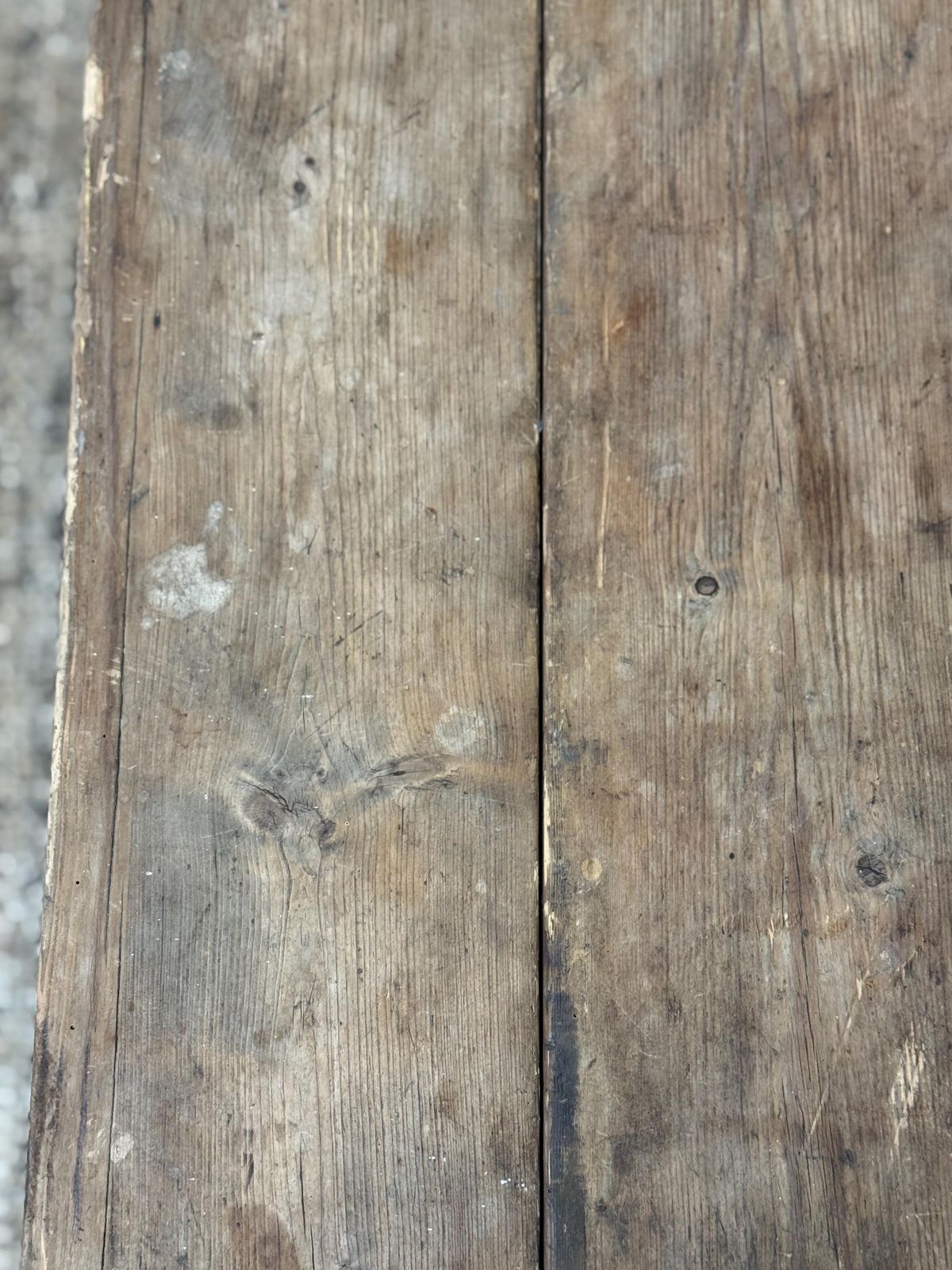 Furniture Victorian Pine Farmhouse Table photo