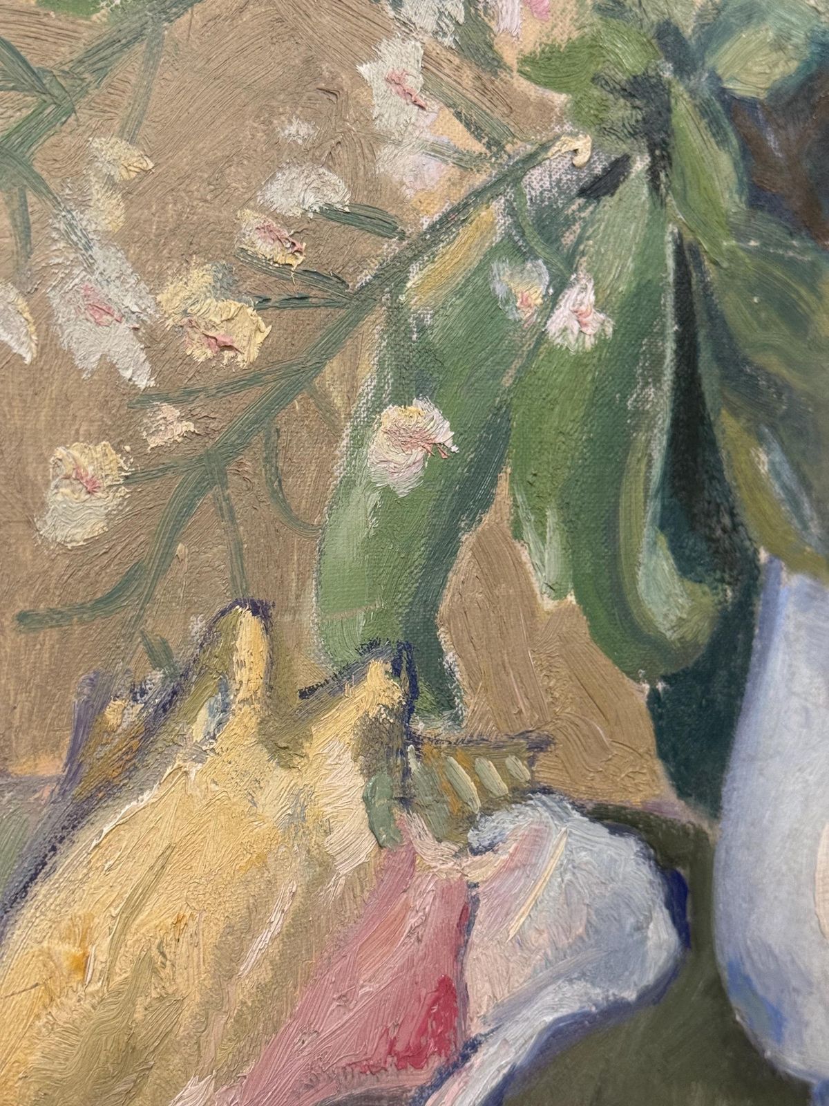 Shell And Floral Still Life Oil Painting photo 115.0