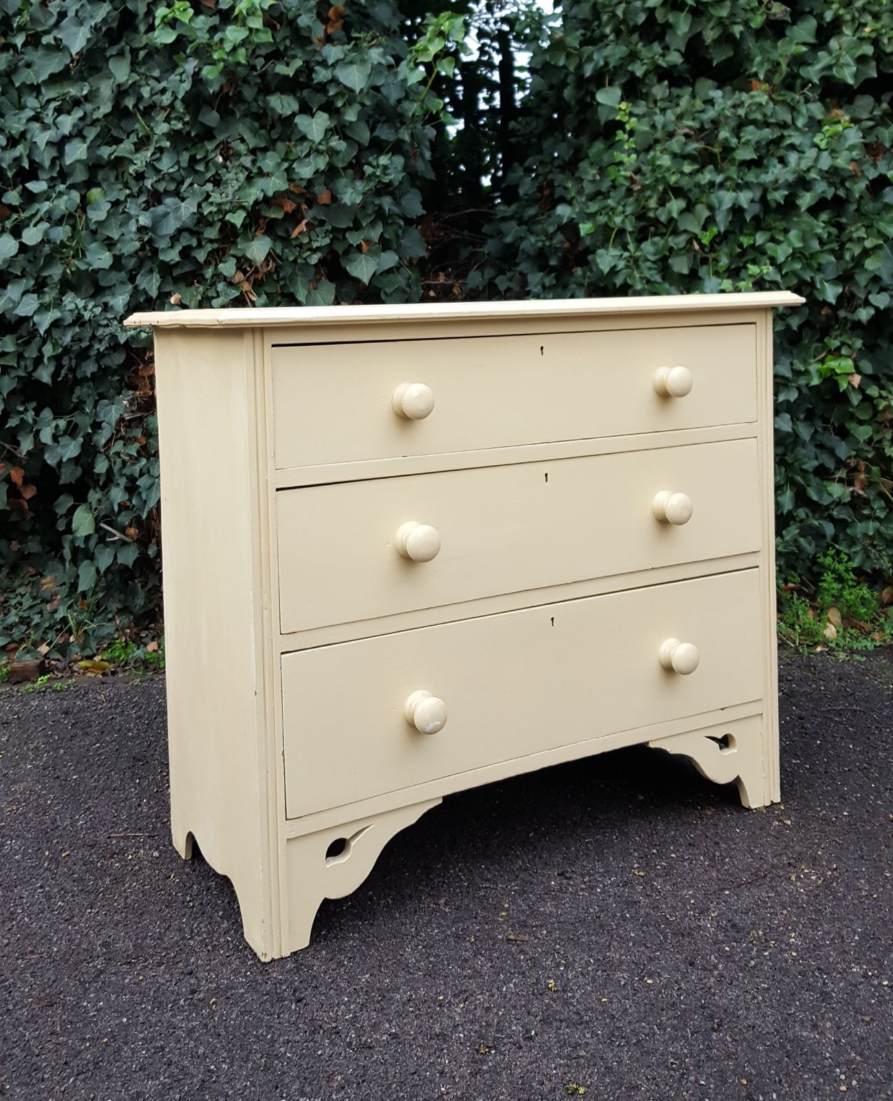 Painted Victorian Chest Of Drawers
