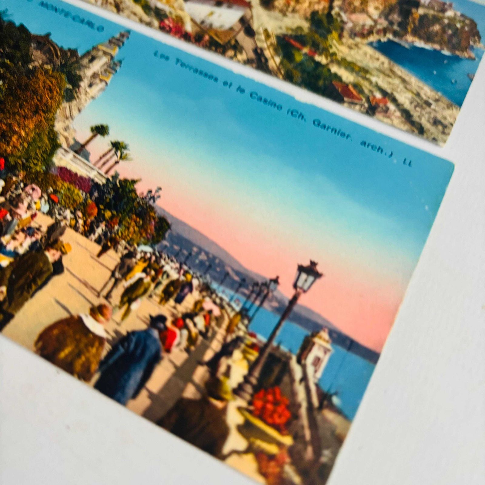 Vintage Monaco Postcards, 1950s French Riviera Views, Set Of 12 photo buy