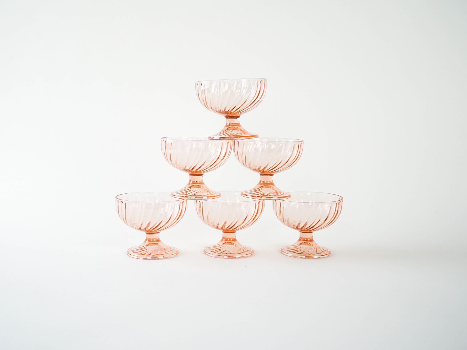Set Of Dessert Bowls, Italian Design, 1970s, Production: Italy photo for sale