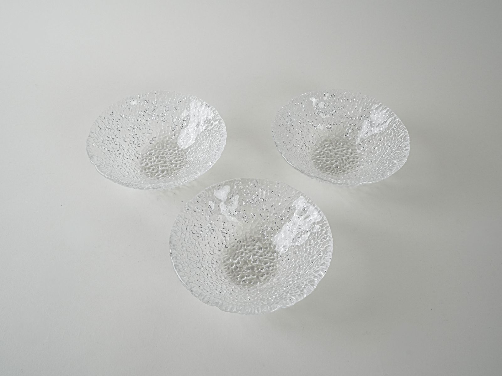 Set Of Glass Bowls, Italian Design, 1970s, Production: Italy photo vinterior