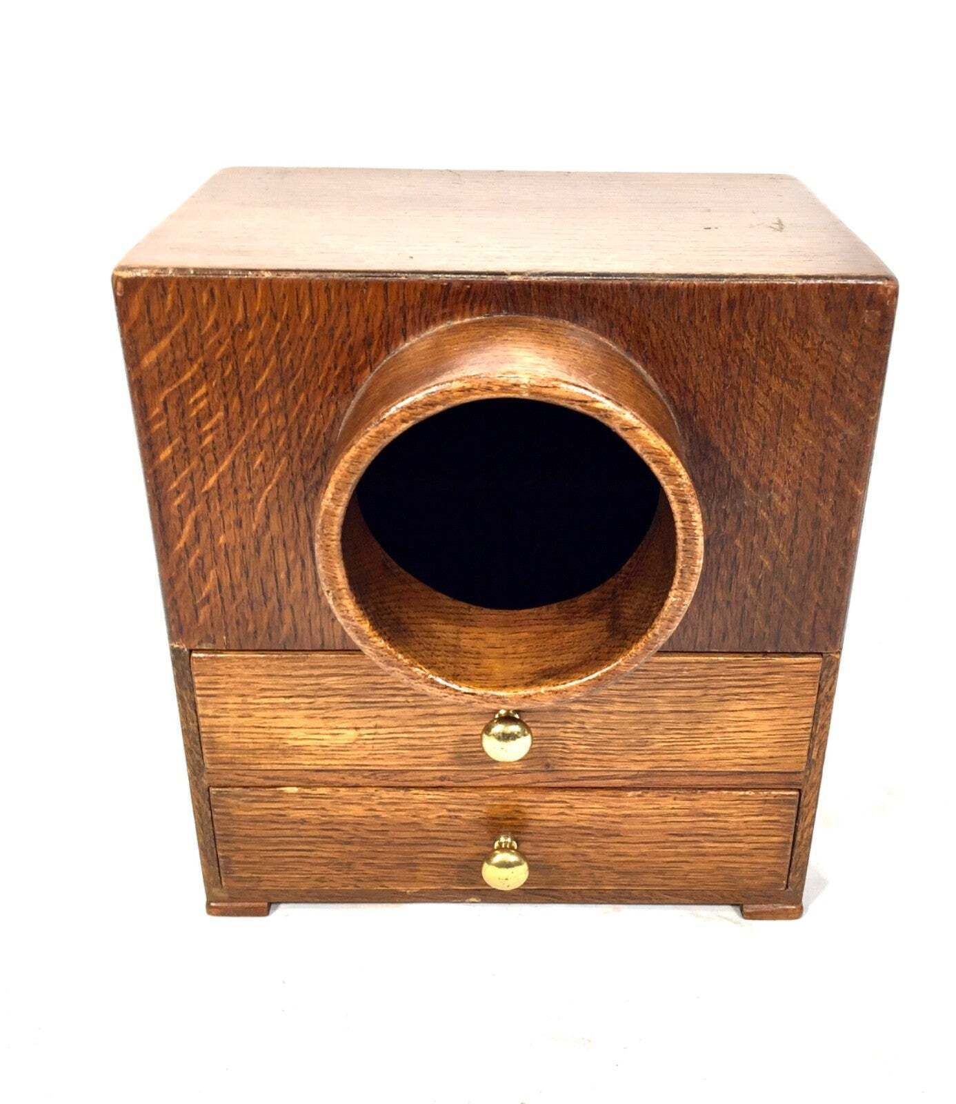 Antique 20th Century Victorian Wooden Secret Masonic Ballot Box / Voting C.1920 photo buy