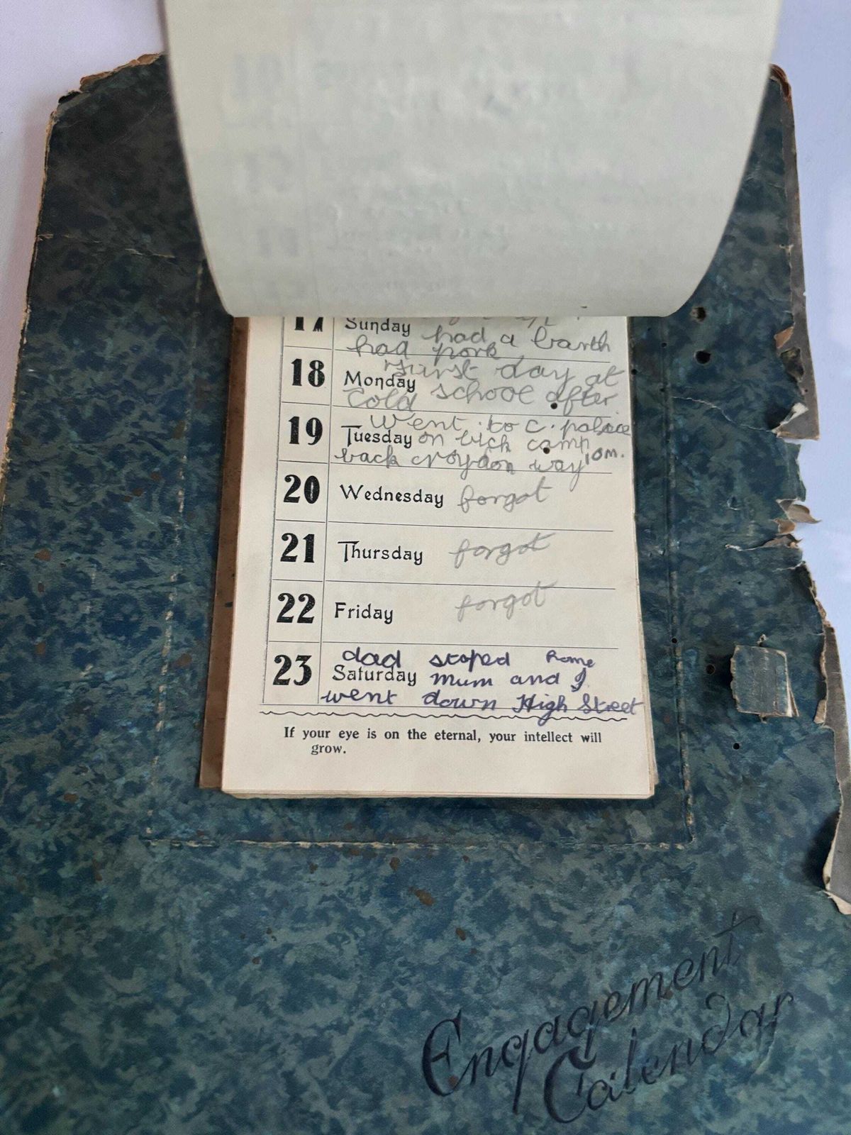 Antique 1930s South London Diaries: Teen Boy's Story, Rare Collector's Pair photo vinterior