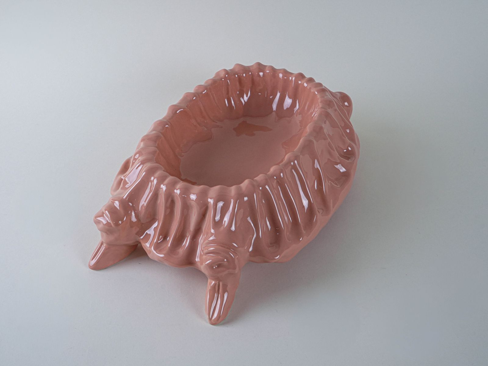 Ceramic Bowl, Italian Design, 1970s, Designer: A.L. Rabitti, Manufacturer: Nelli 8c photo 439.0