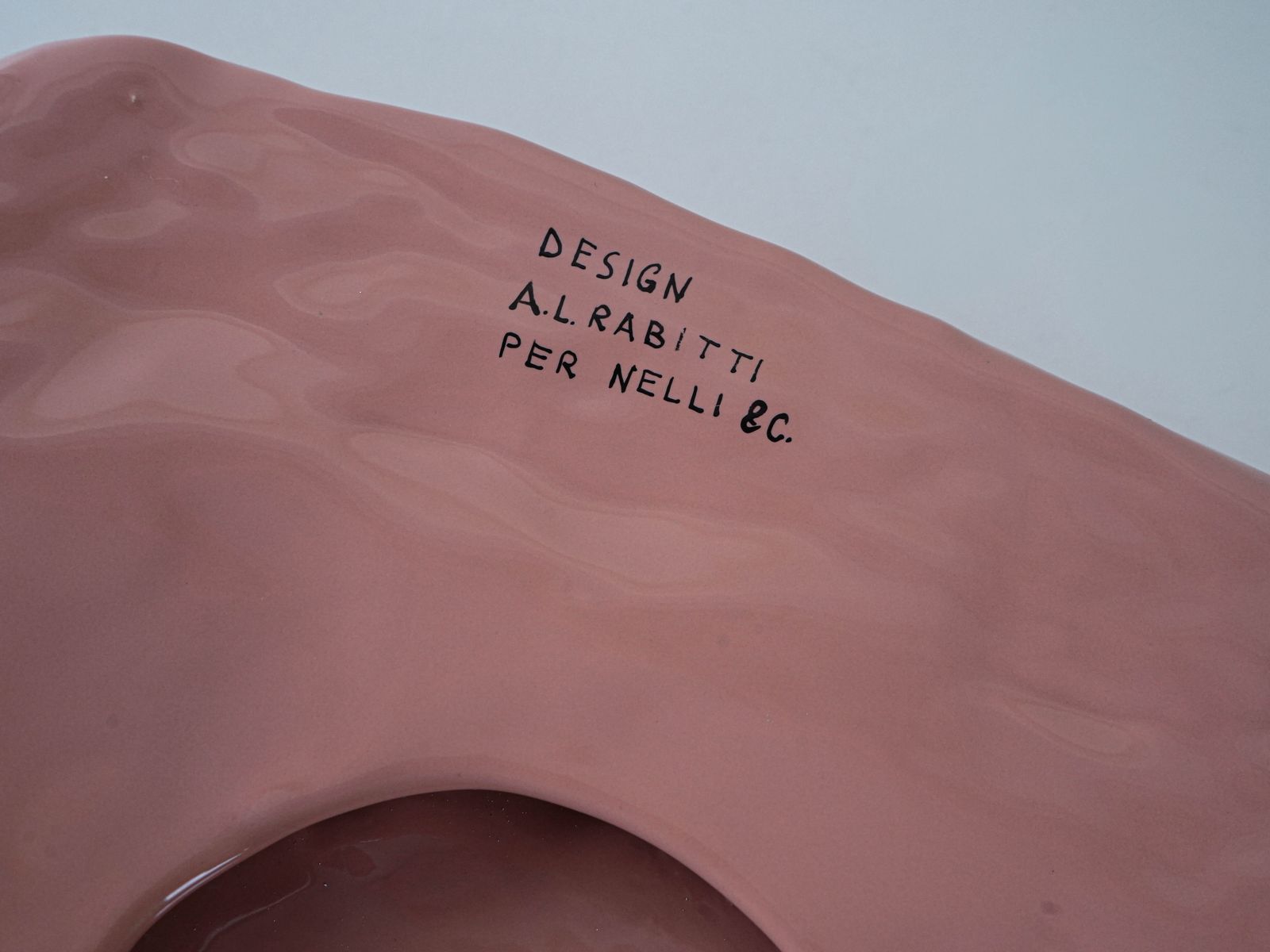 Ceramic Bowl, Italian Design, 1970s, Designer: A.L. Rabitti, Manufacturer: Nelli 8c photo buy