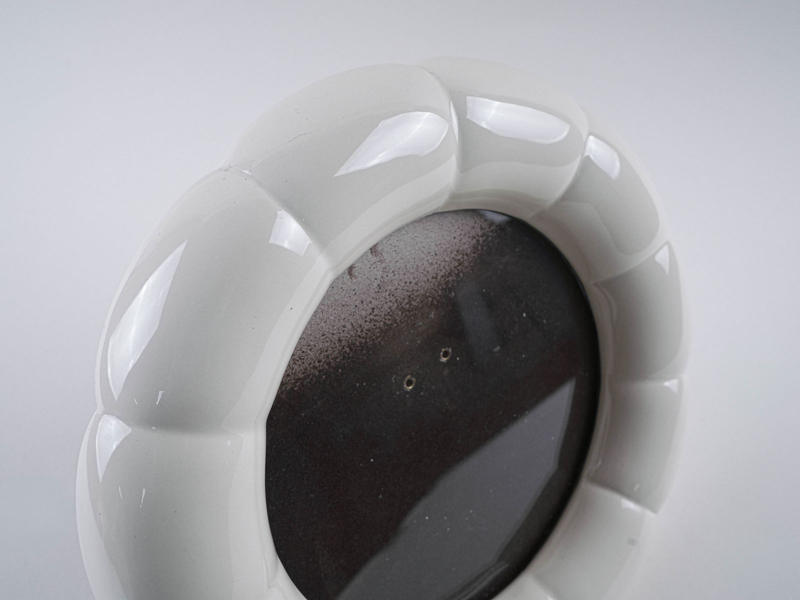 Decorative Porcelain Frame, Italian Design, 1970s, Production: Italy photo vintage