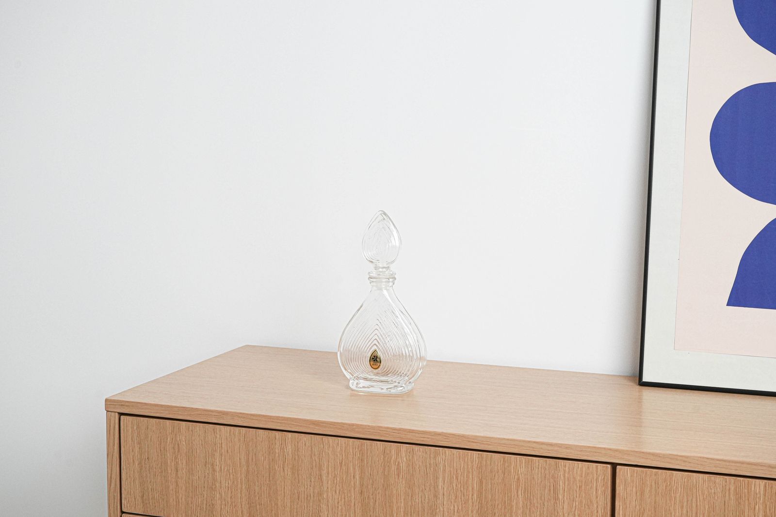Crystal Carafe, Italian Design, 1970s, Manufactured By Erre photo furniture