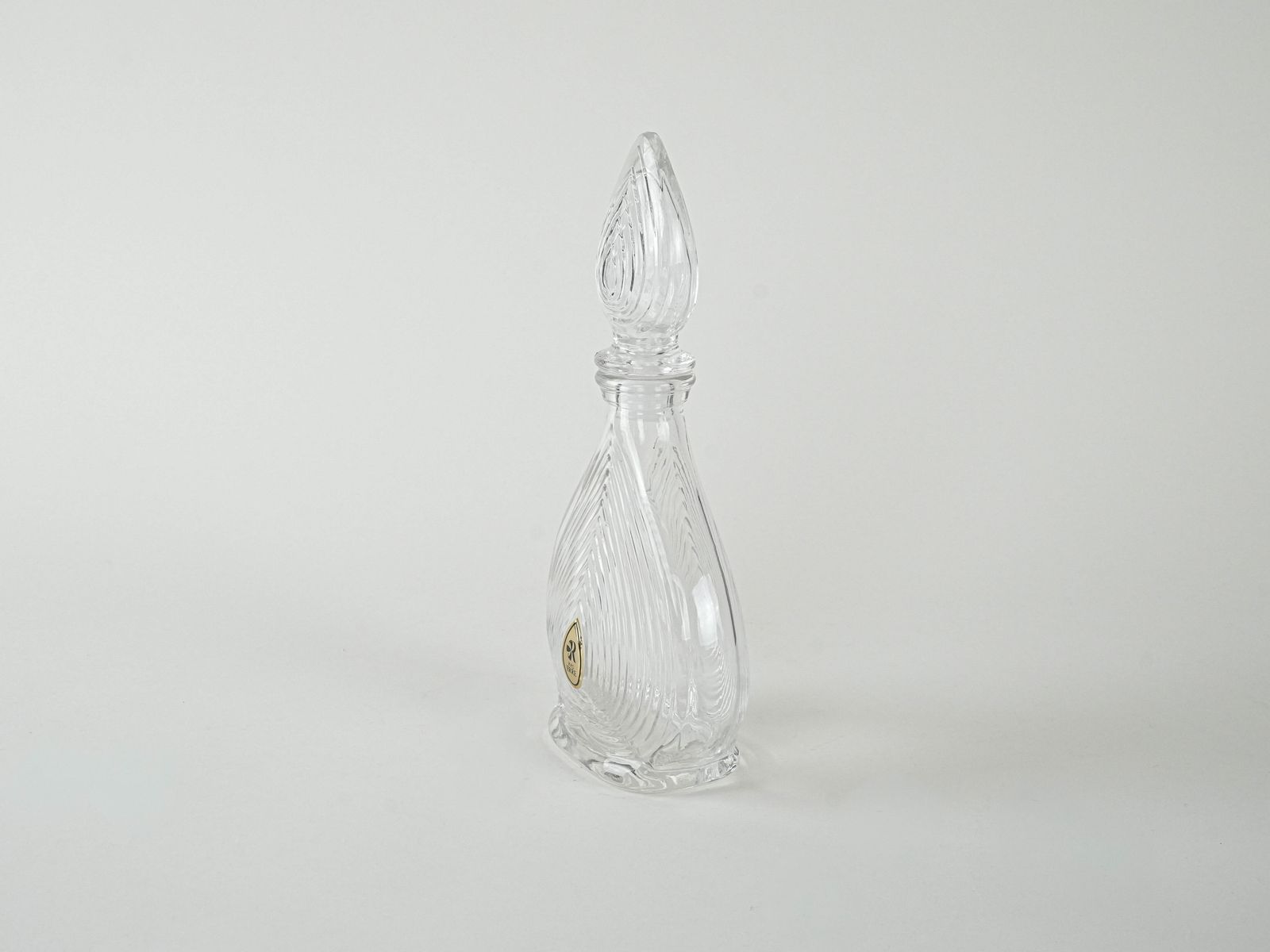 Crystal Carafe, Italian Design, 1970s, Manufactured By Erre photo vinterior