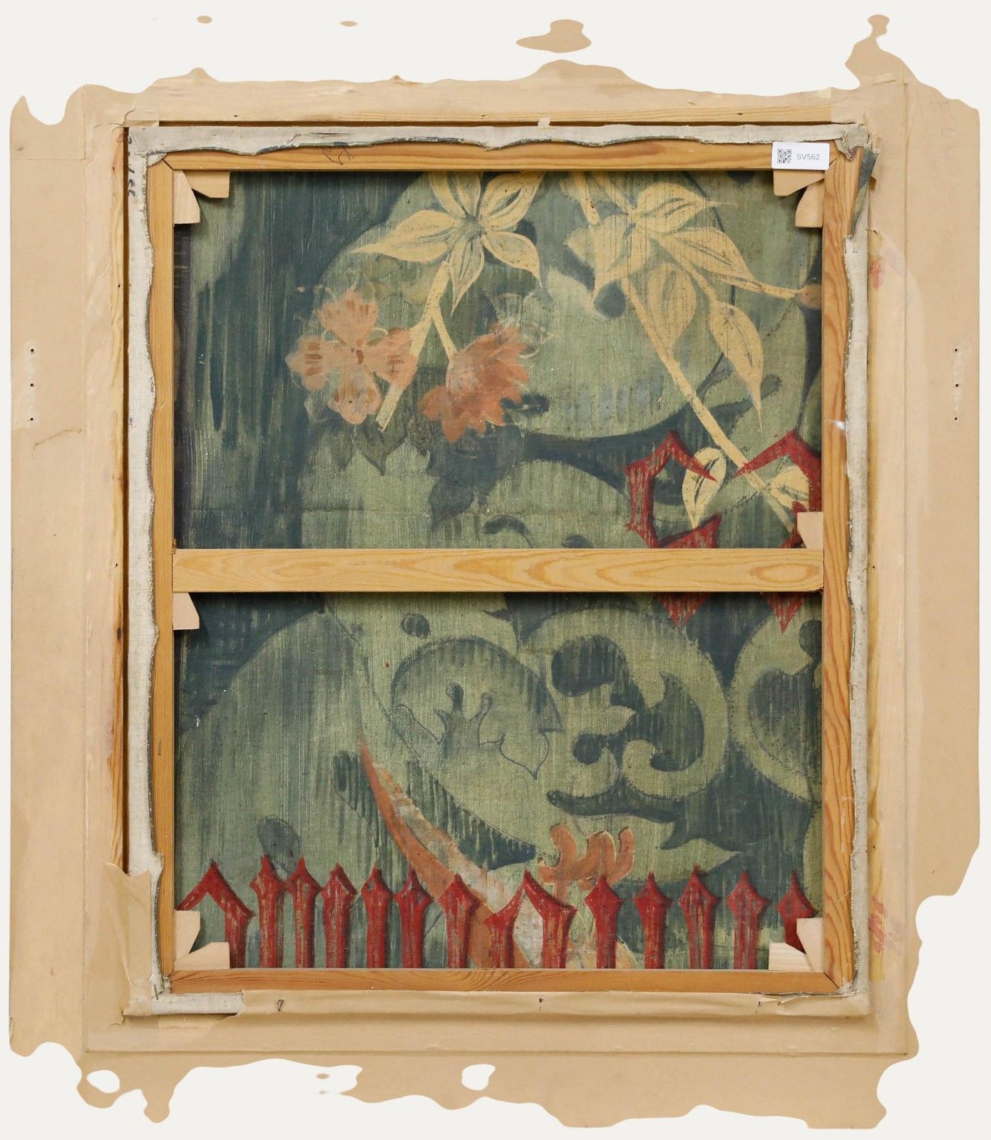Pierre Thevenet (1870 1937) Early 20th Century Oil, Still Life With Poppies photo for sale