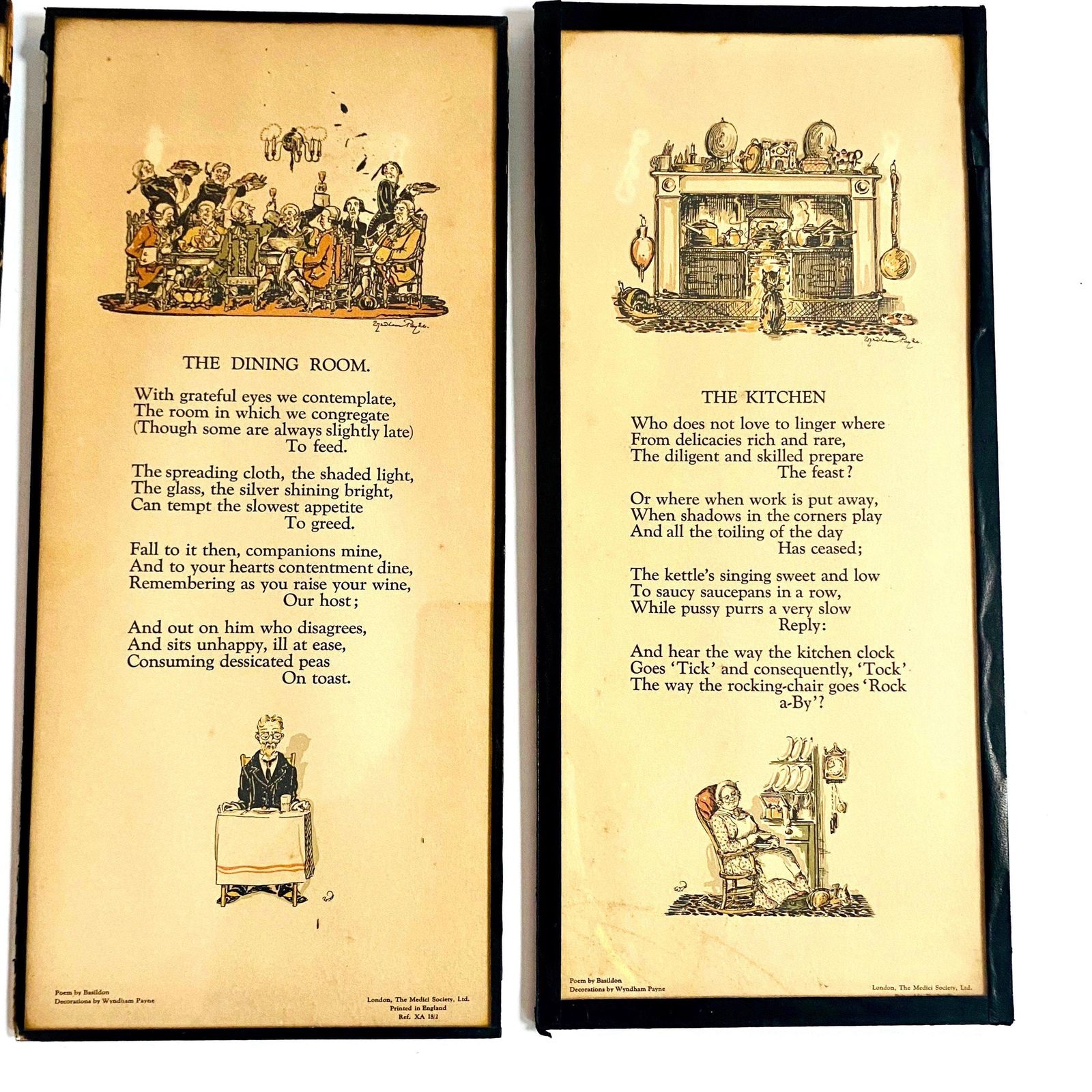 Art Deco Wyndham Payne Prints: 1930s London Medici Society, Set Of 4 photo furniture