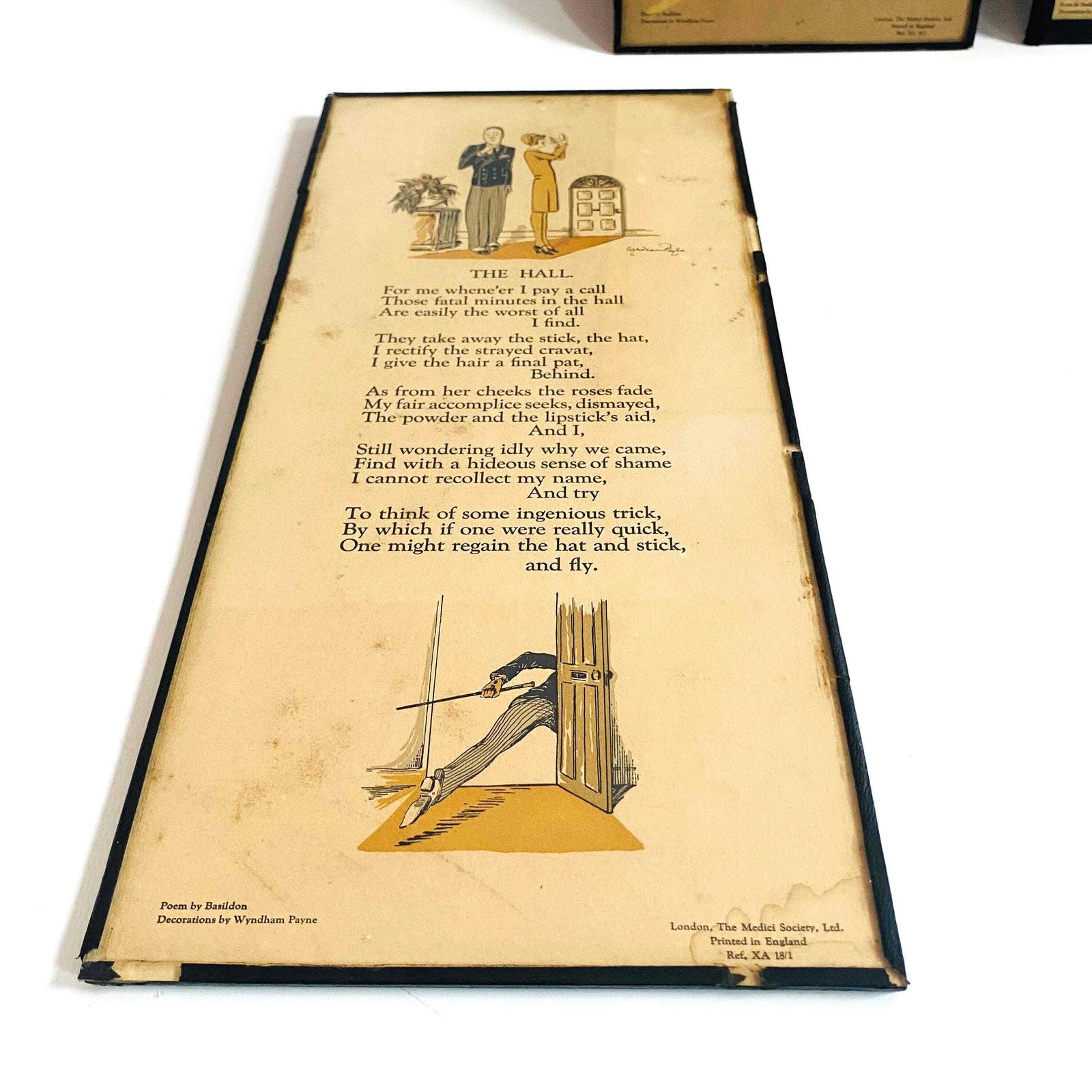 photo for sale Art Deco Wyndham Payne Prints: 1930s London Medici Society, Set Of 4