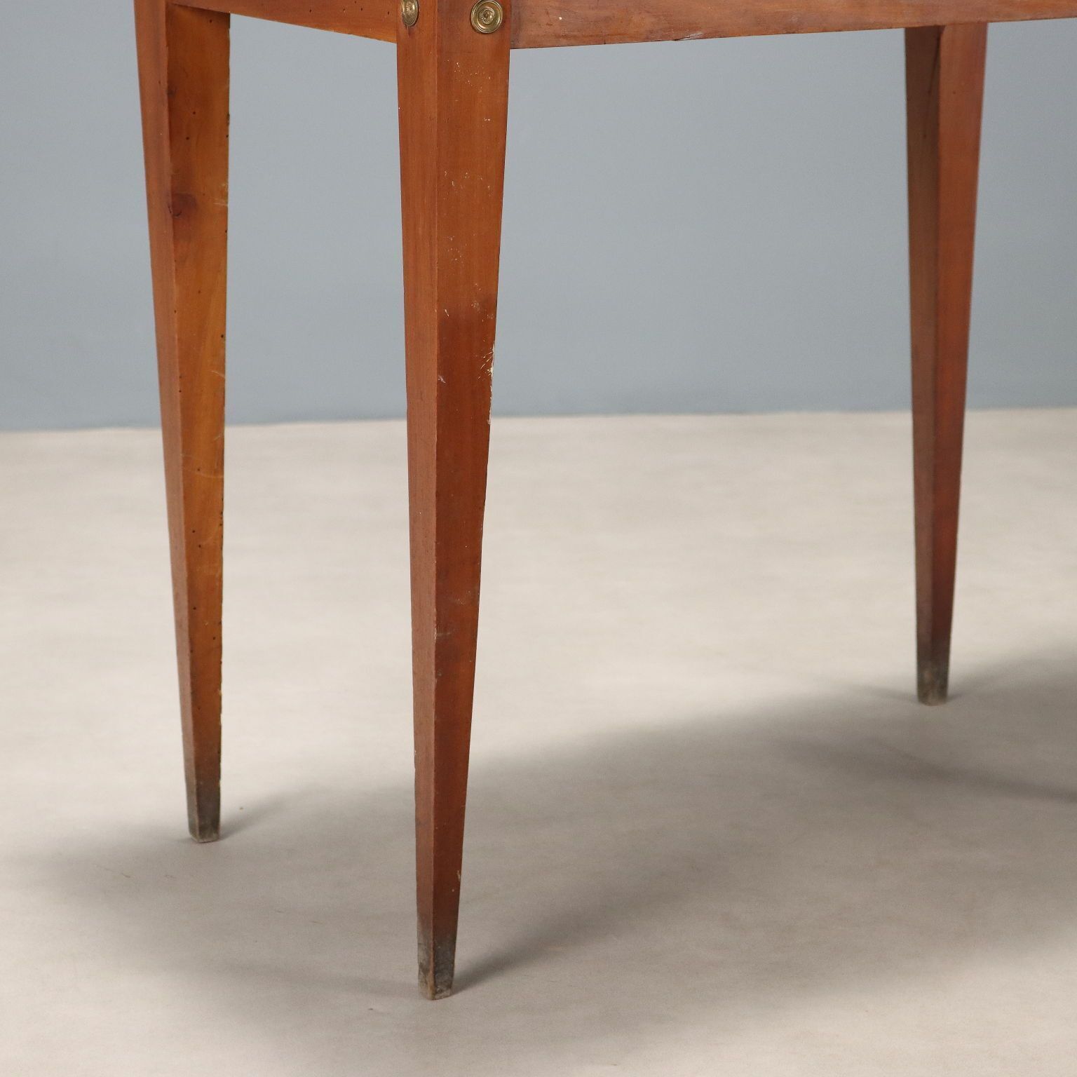 Antique Coffee Table Directoire Cherrywood Italy Early XIX Century photo buy