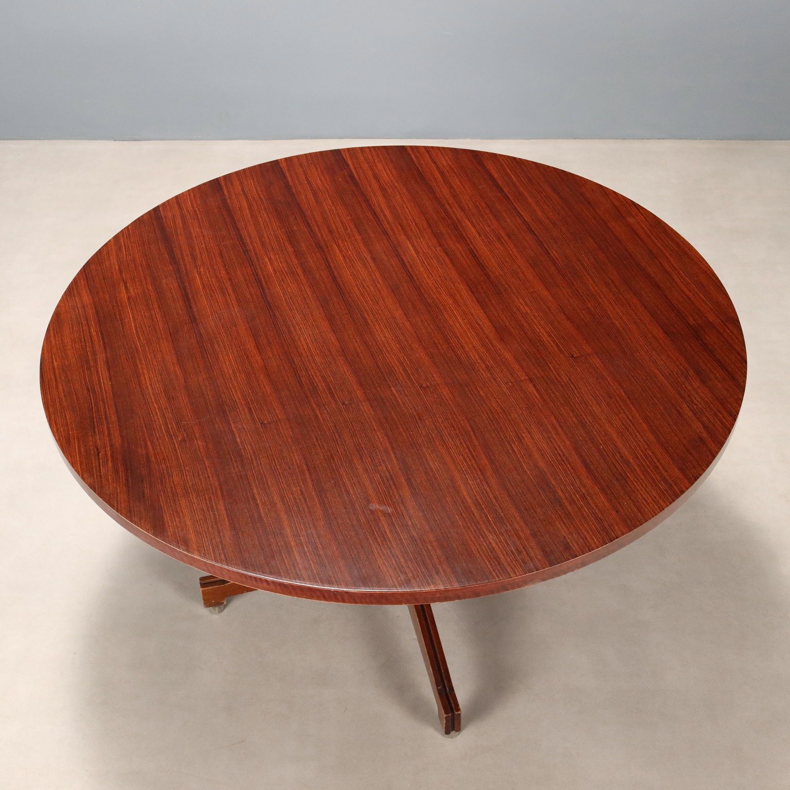 Vintage Dining Table Exotic Woods Design Italy 1960s photo 770.0