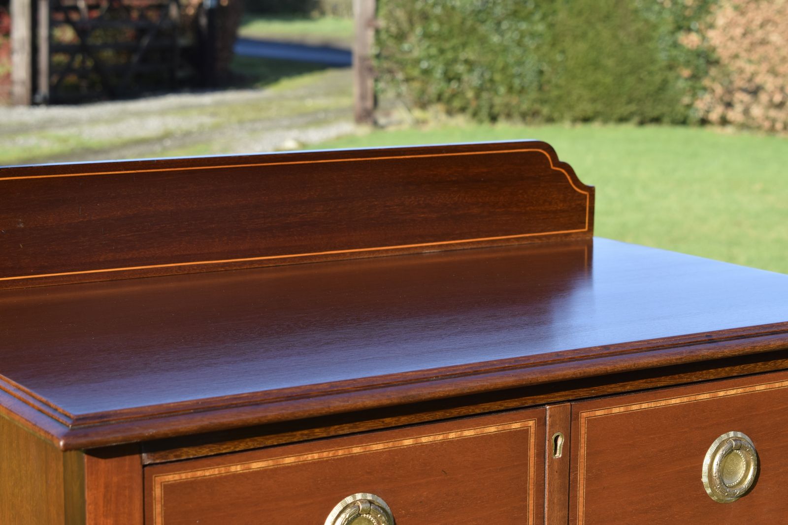Edwardian Mahogany Inlaid Chest Of Drawers photo buy