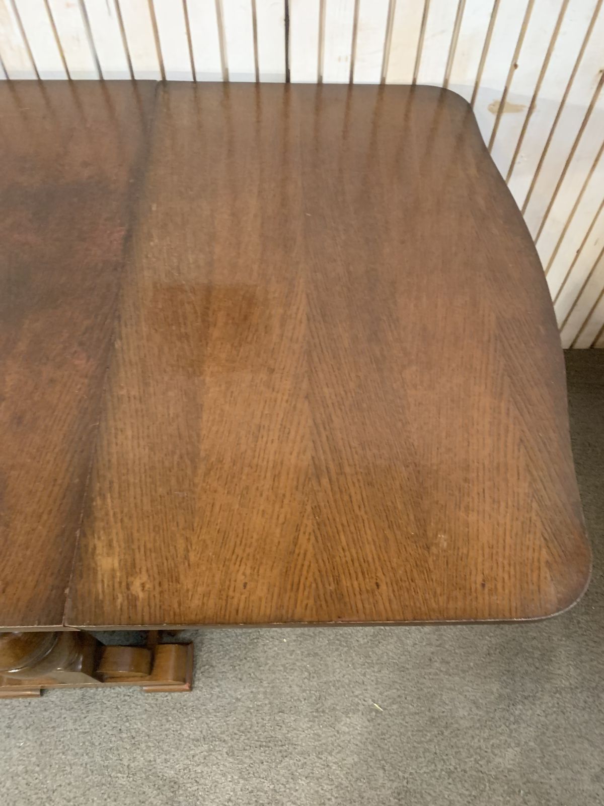Vintage Drop Leaf Dining Table J. Heap & Co Solid Wood Extendable photo buy