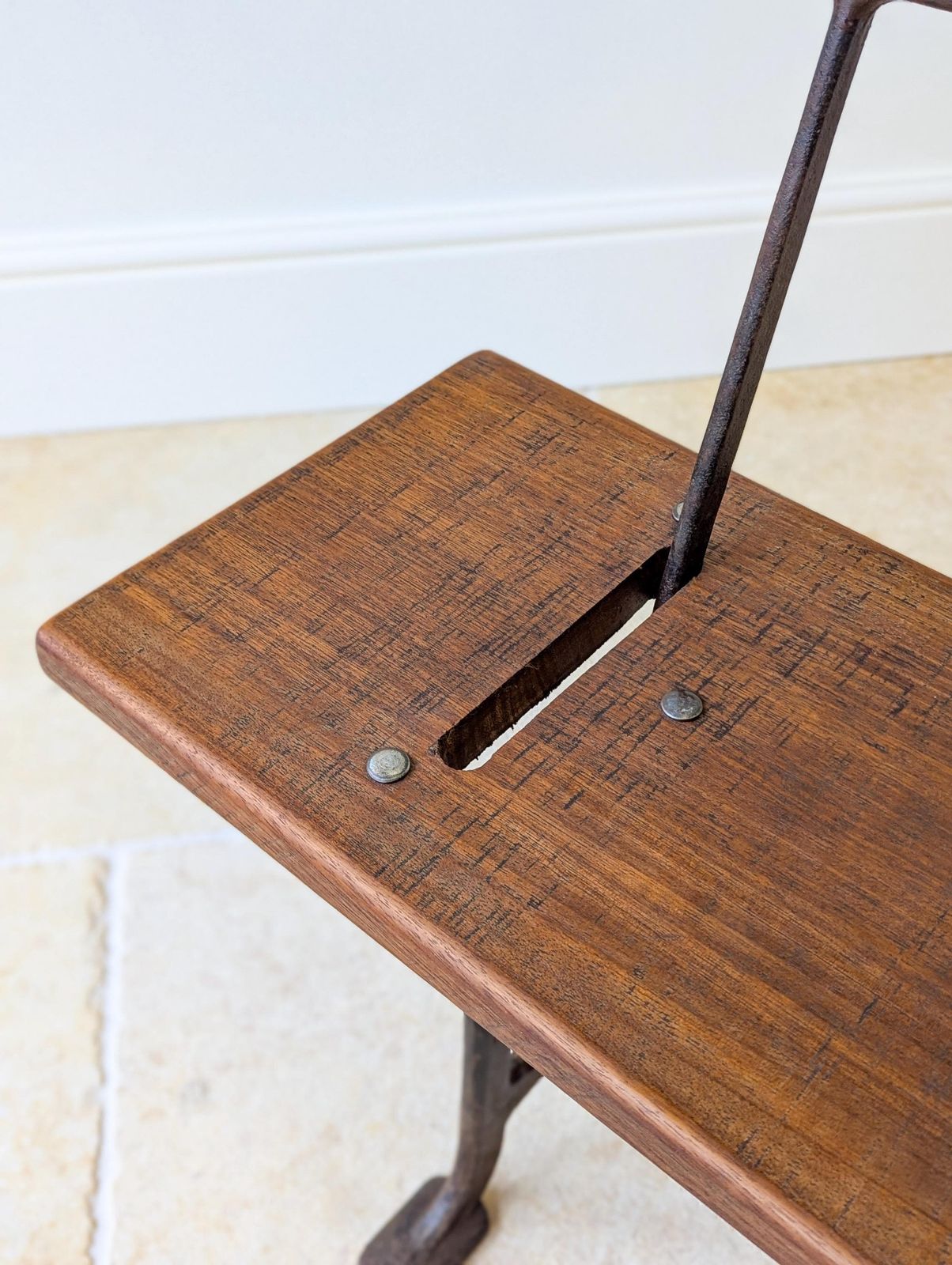 Antique Victorian Reversible Tram Bench By Fisher & Son C.1890 photo buy