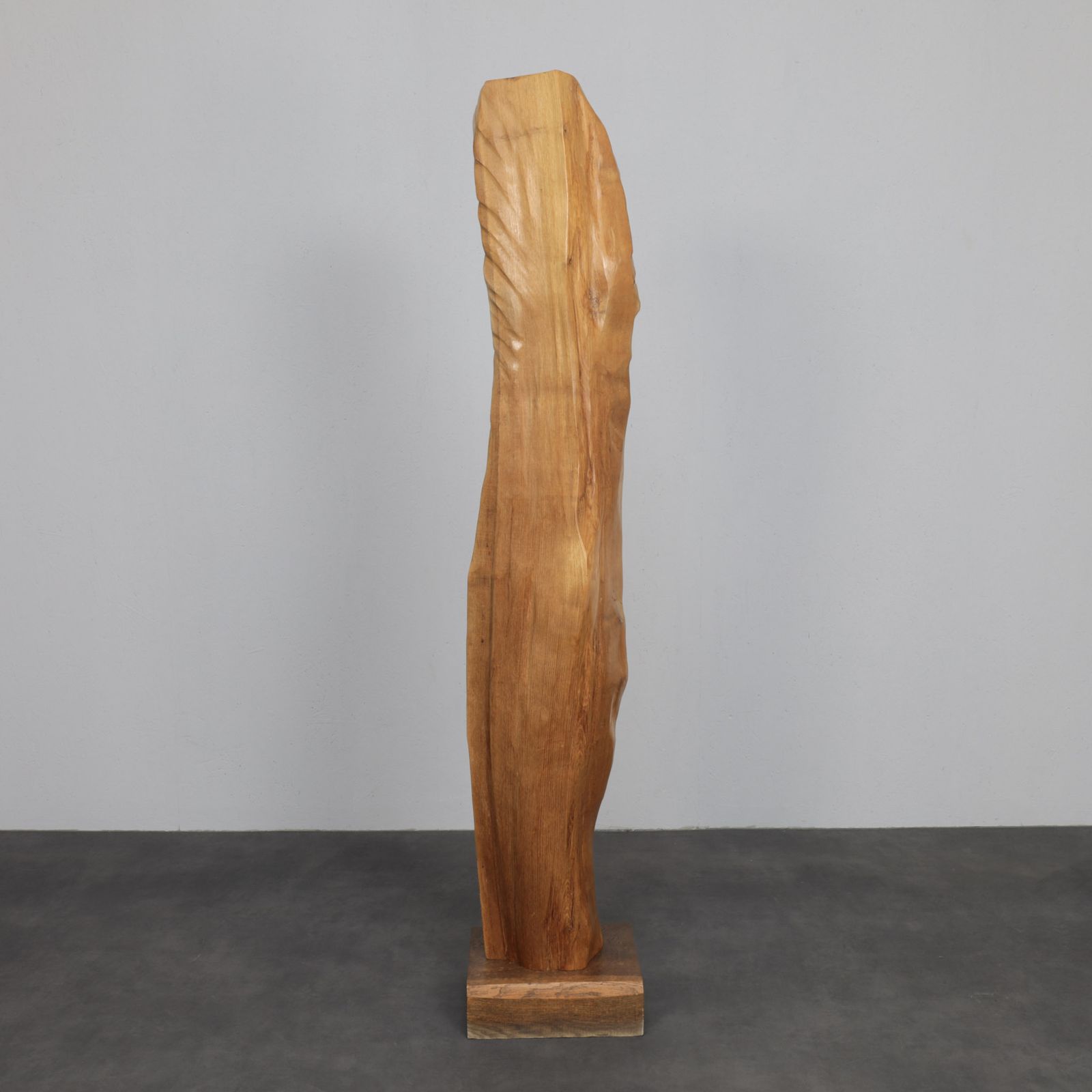 Monumental Hand Carved Oak Sculpture, Belgium, 1970s photo 1557.0