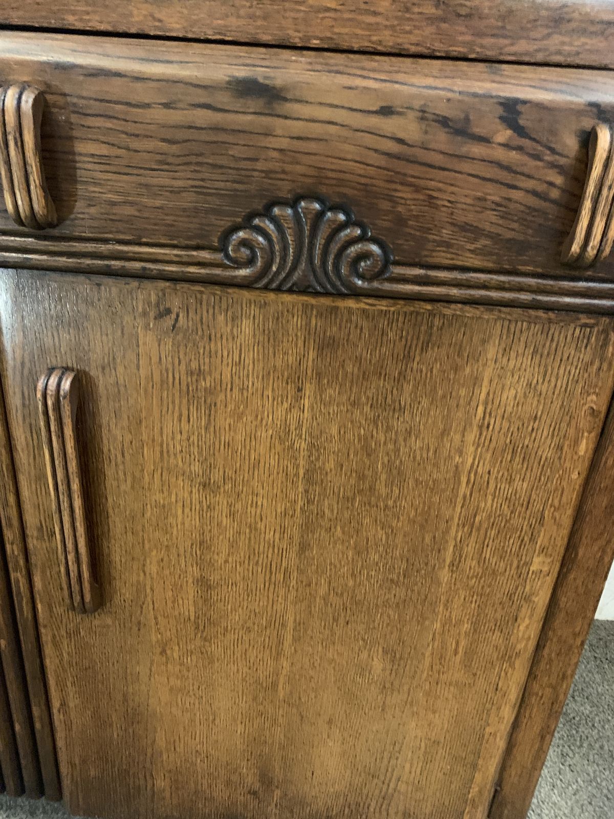 Vintage G F Barker Sideboard | Mid Century / Classic Wooden photo Furniture