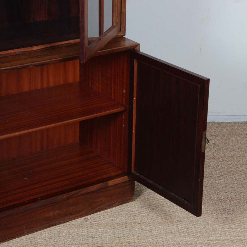 Rosewood Display Cabinet/Bookcase By Lyby Mobler, 1960 photo for sale