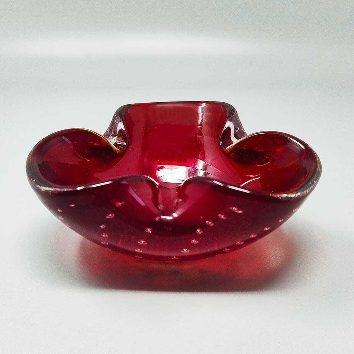 1960s Gorgeous Ashtray Or Catchall By Flavio Poli For Seguso. Made In Italy photo furniture