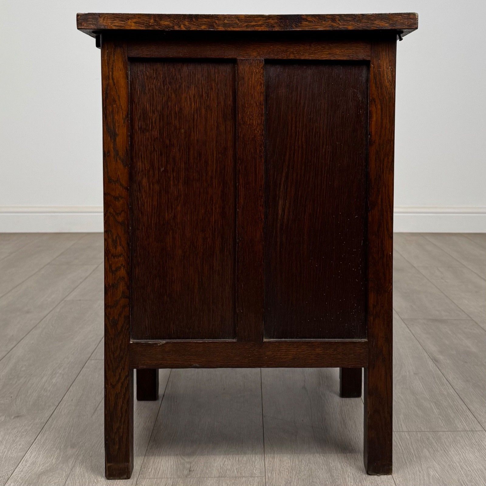 Antique 20th Century Good Quality Desk In Oak photo 495.0