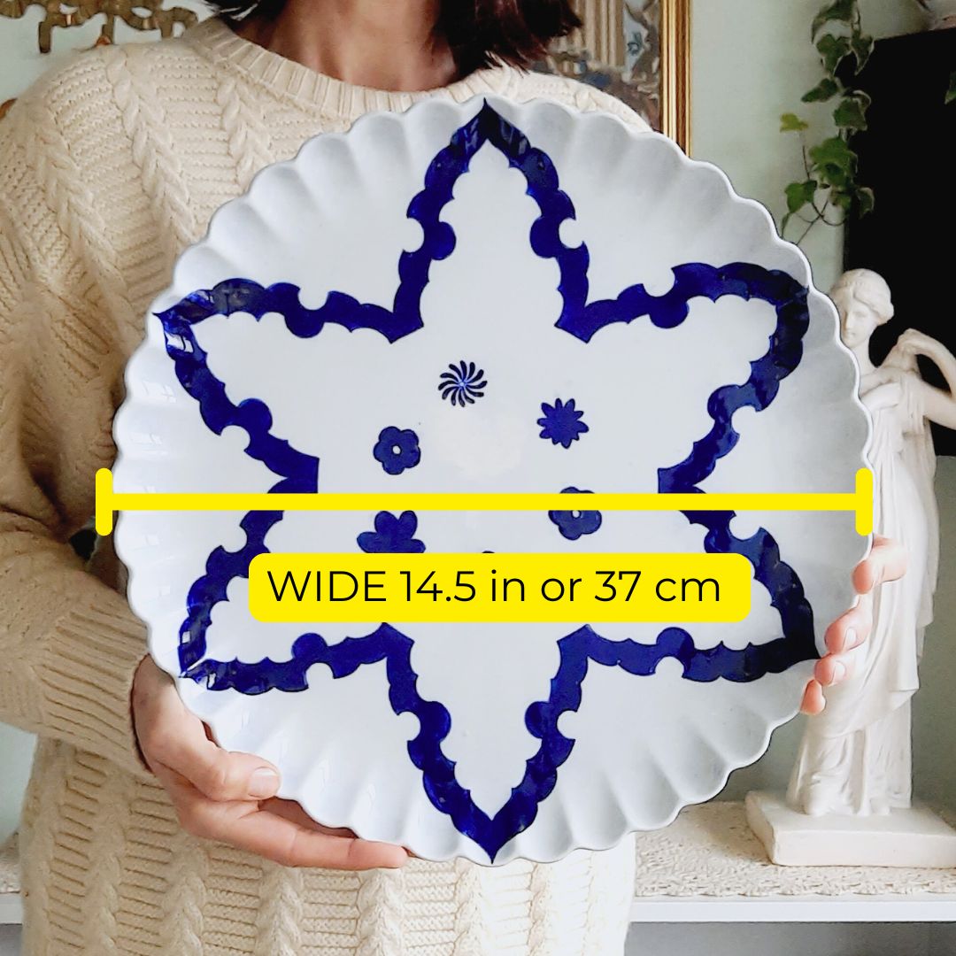 photo furniture Large Copeland Arts And Crafts Movement Ceramic Platter Tray Hand Painted Large Arts And Crafts Copeland Ceramic Platter