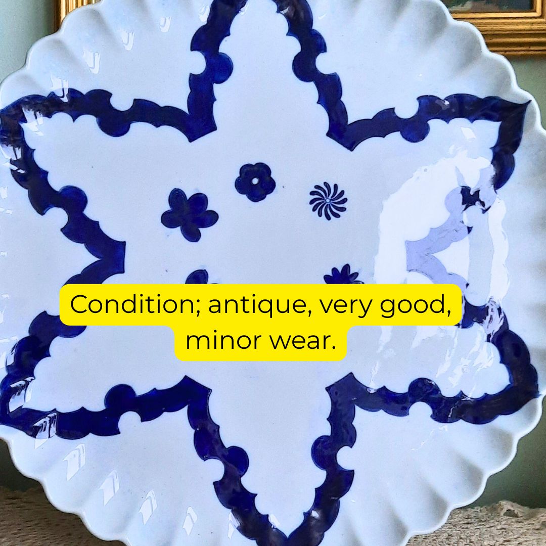 photo for sale Large Copeland Arts And Crafts Movement Ceramic Platter Tray Hand Painted Large Arts And Crafts Copeland Ceramic Platter