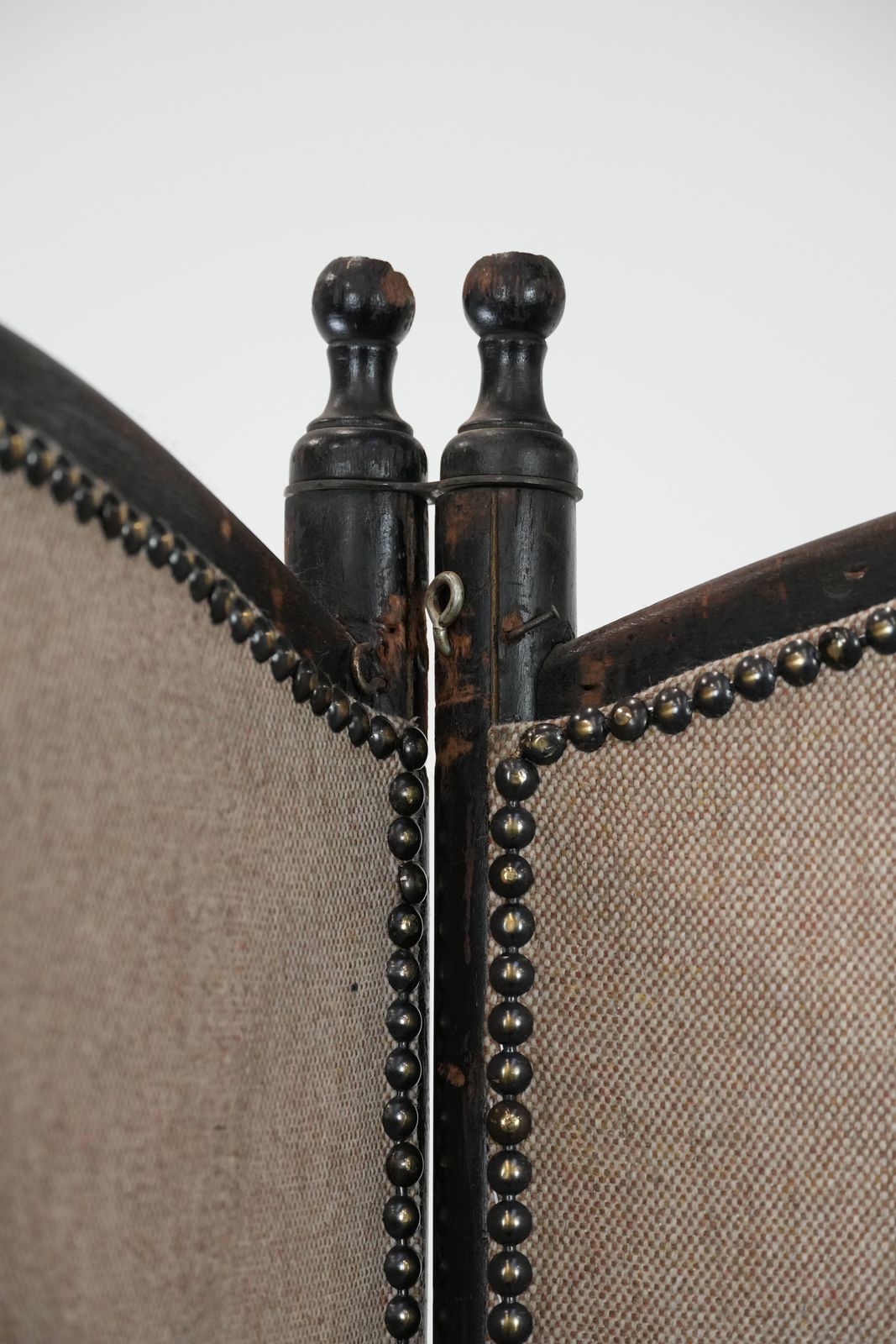 Antiek Gebogen Hout Art Nouveau Kamerscherm Uit De Late 19e Eeuw In Thonet Stijl photo vintage