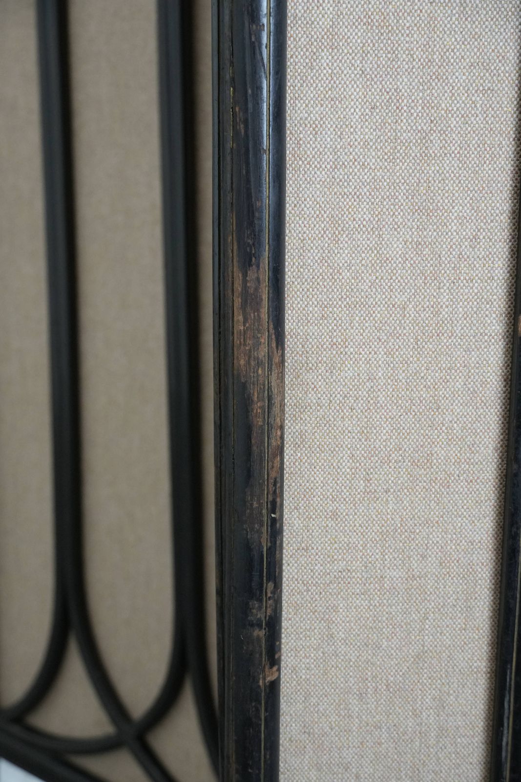 photo furniture Antiek Gebogen Hout Art Nouveau Kamerscherm Uit De Late 19e Eeuw In Thonet Stijl
