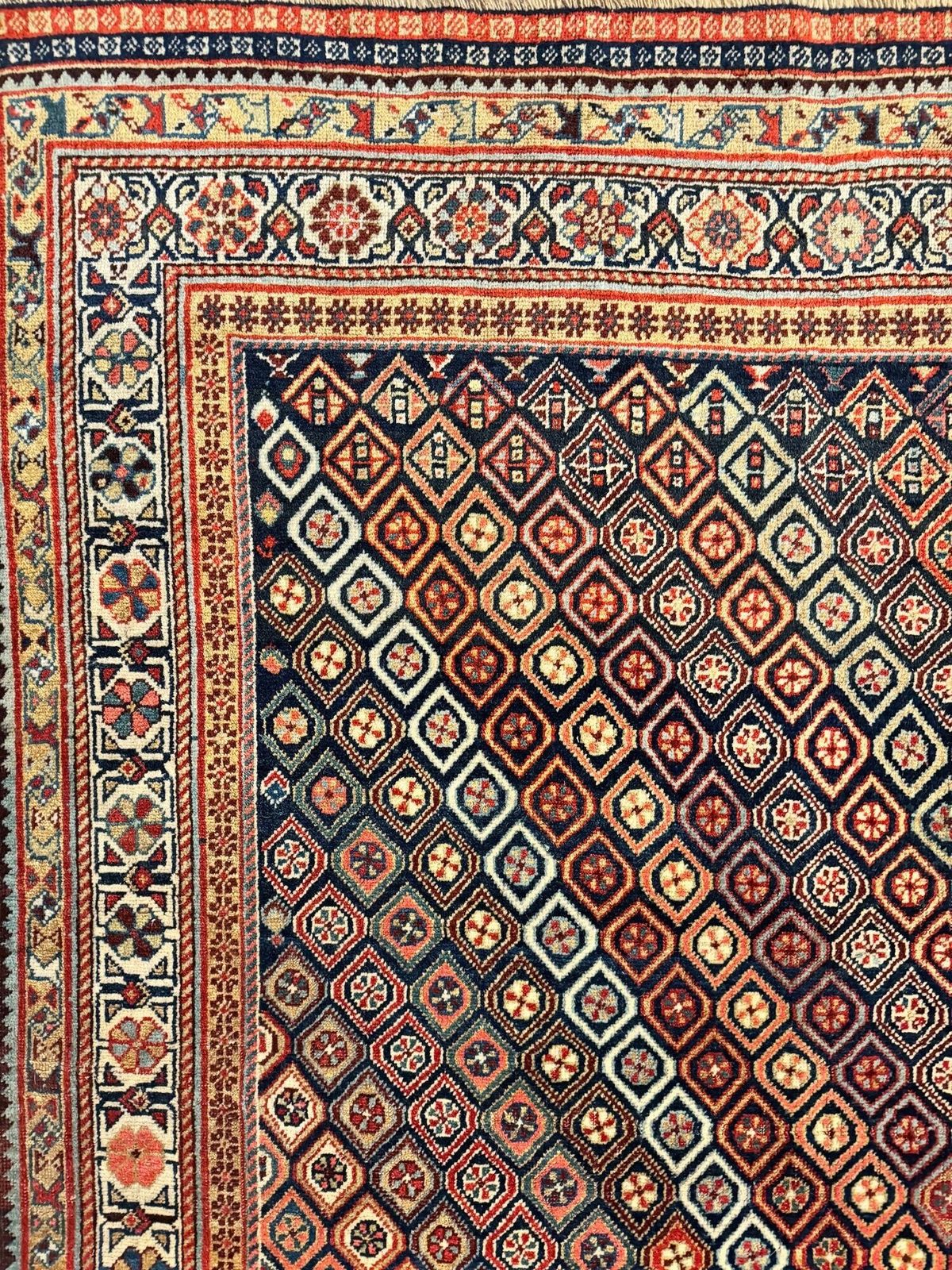 2900.0 Antique Tribal Qashqai Rug 1.81m X 1.38m photo