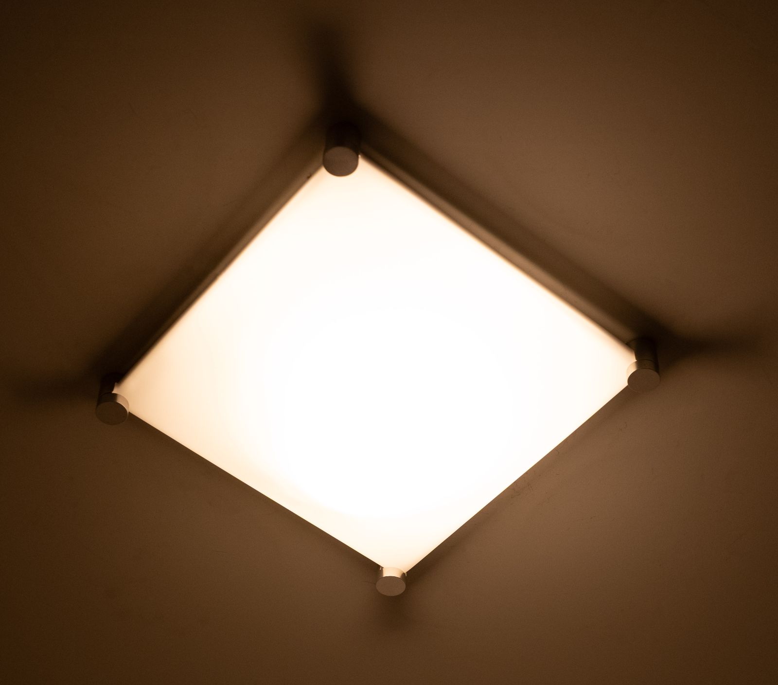 Martinelli Luce Bolla Flush Mount  1970s Italy photo vintage