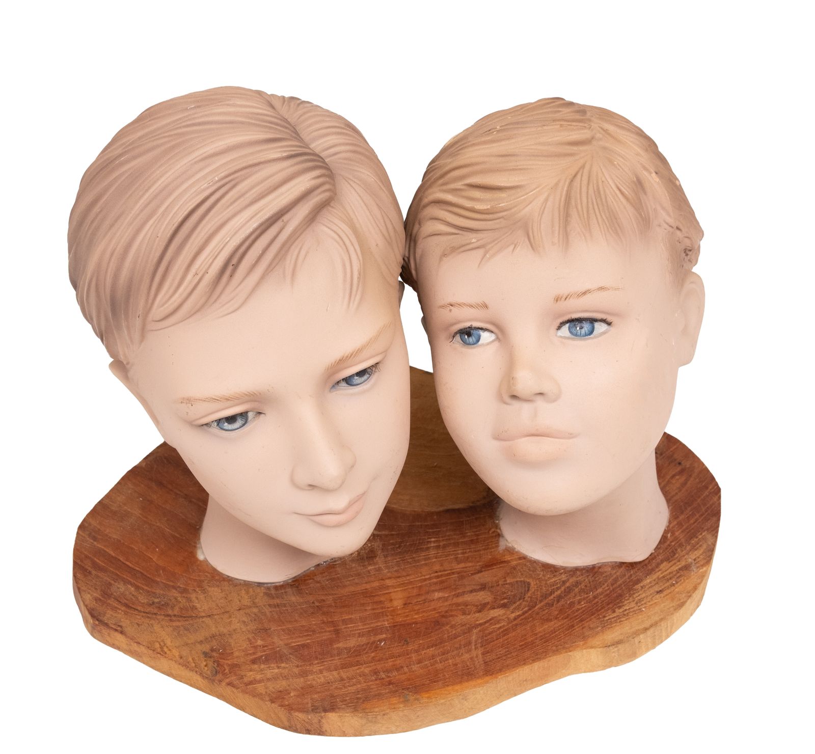 Boys Mannequin Heads 1960s Holland photo furniture