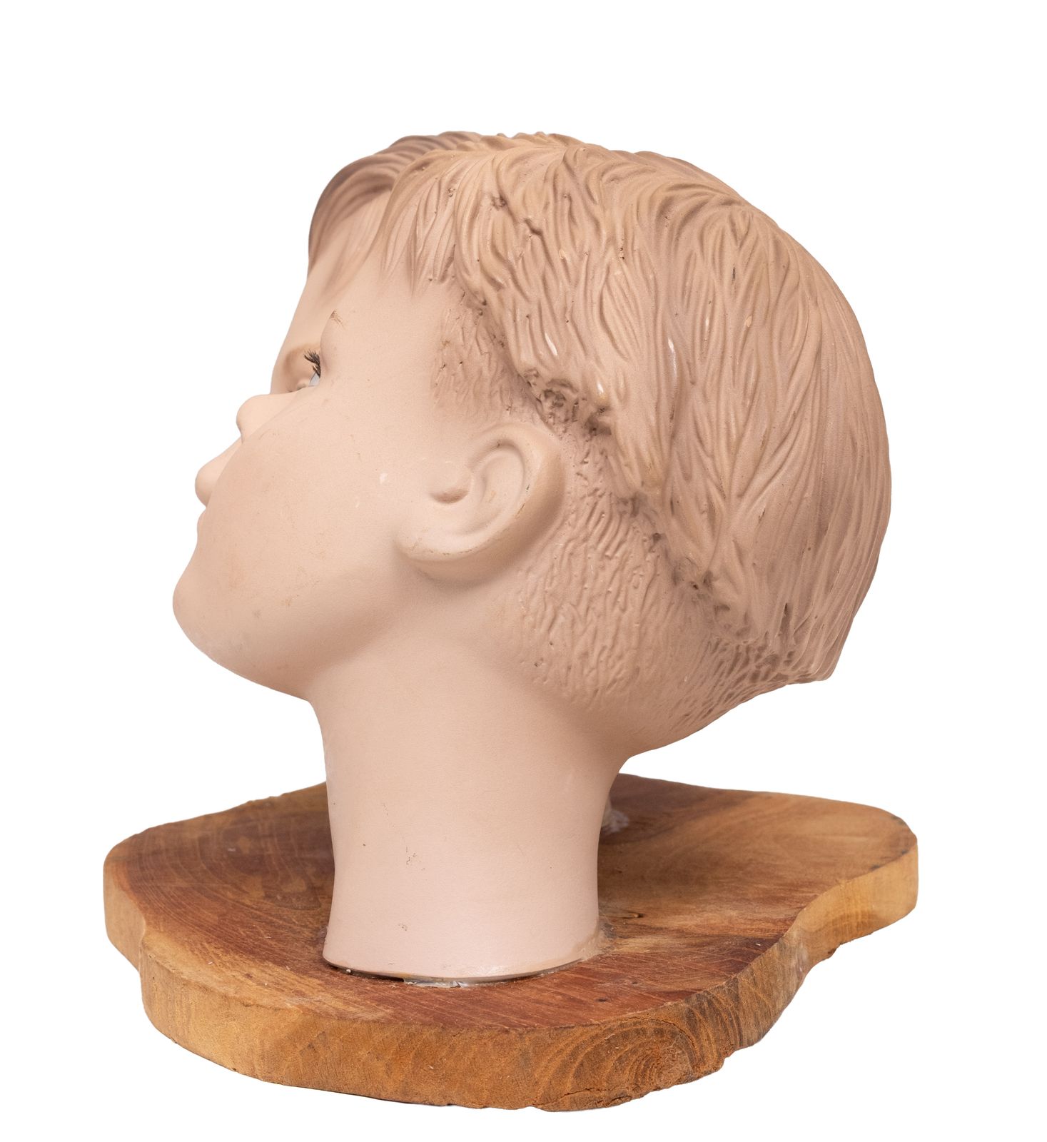 Boys Mannequin Heads 1960s Holland photo Home Decor